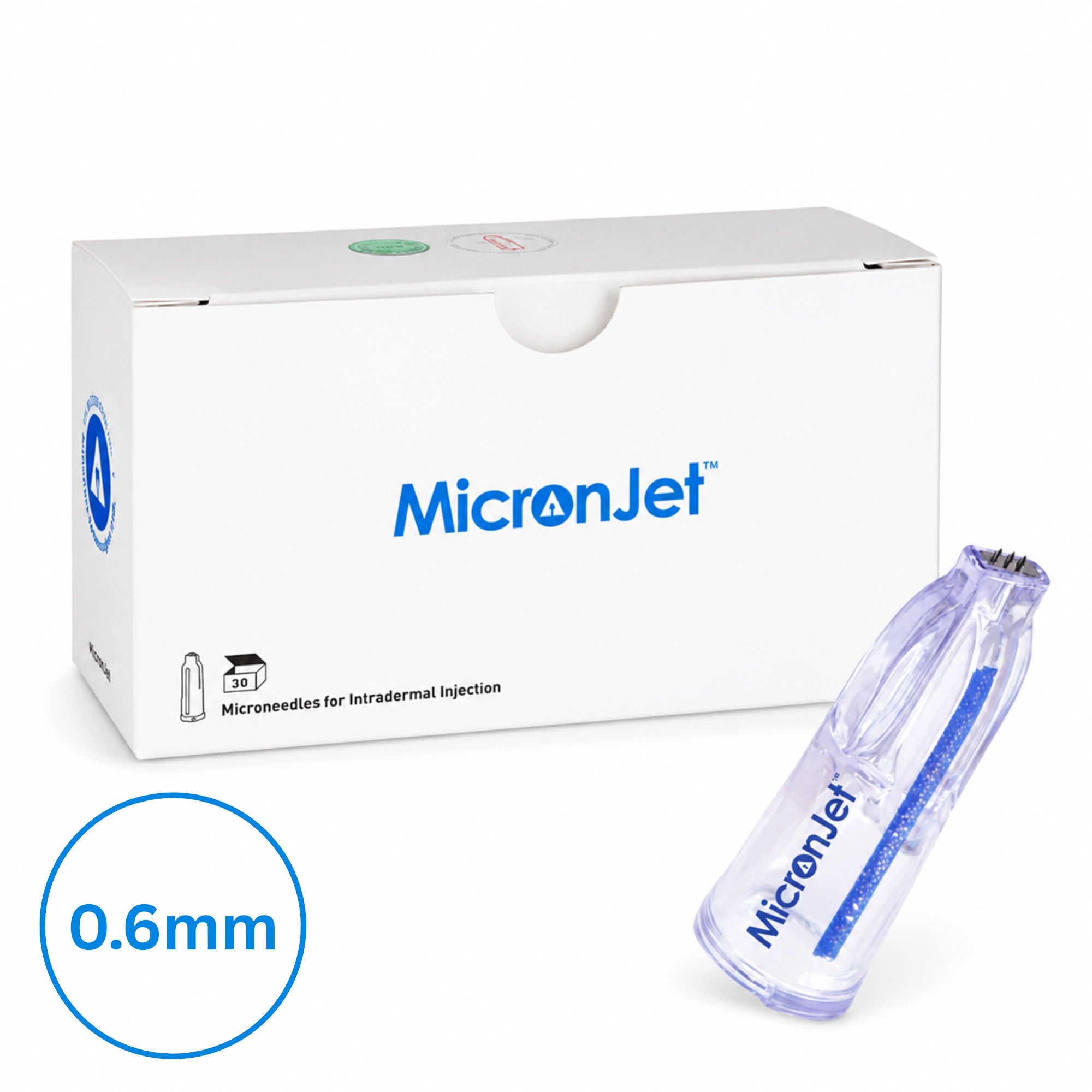 MicronJet™ 600 Nanosoft Microneedles 0.6mm | 30 Stk. - Jolifill.de