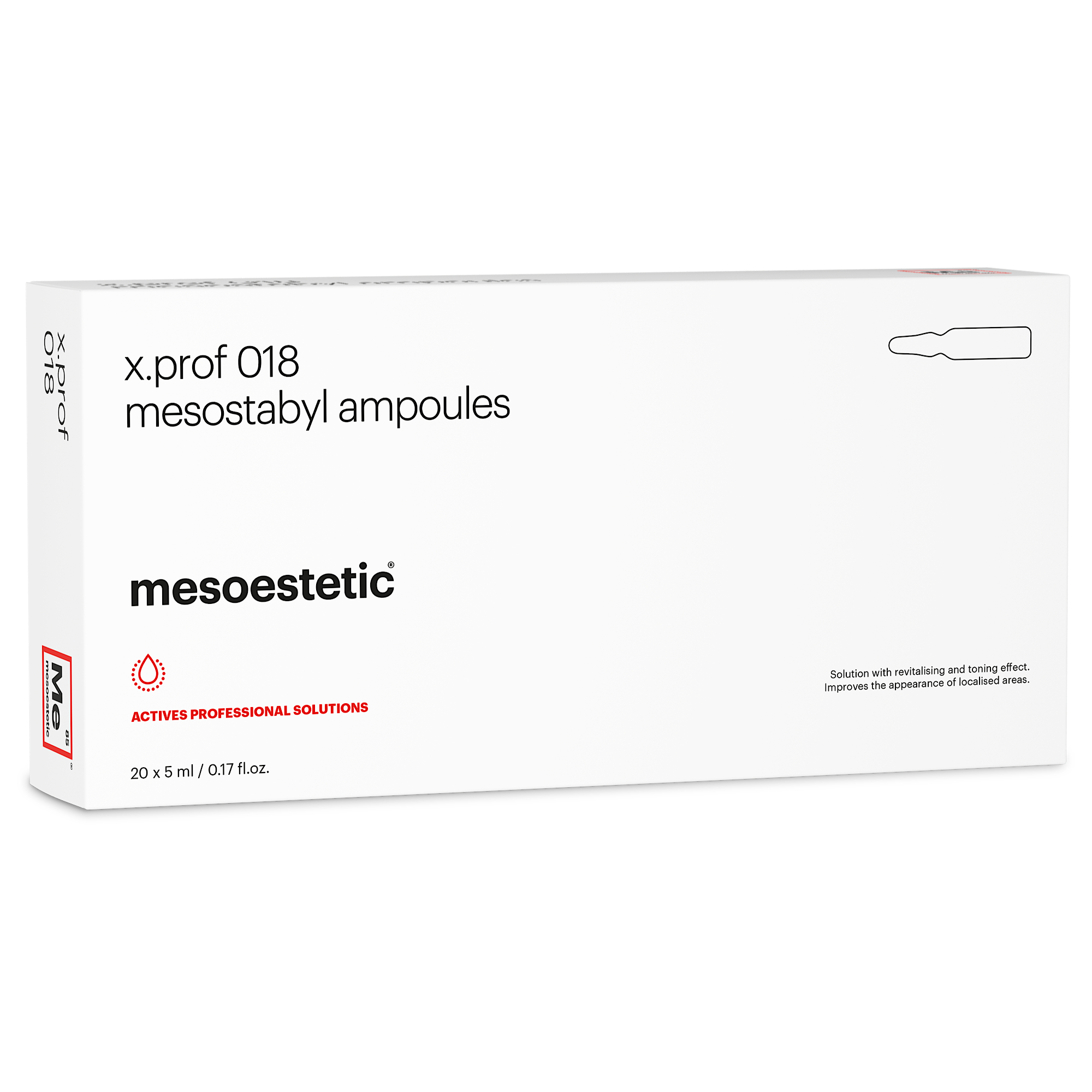 Mesoestetic x.prof Mesostabyl Ampoules Phosphatidylcholine 20 x 5ml - Jolifill.de