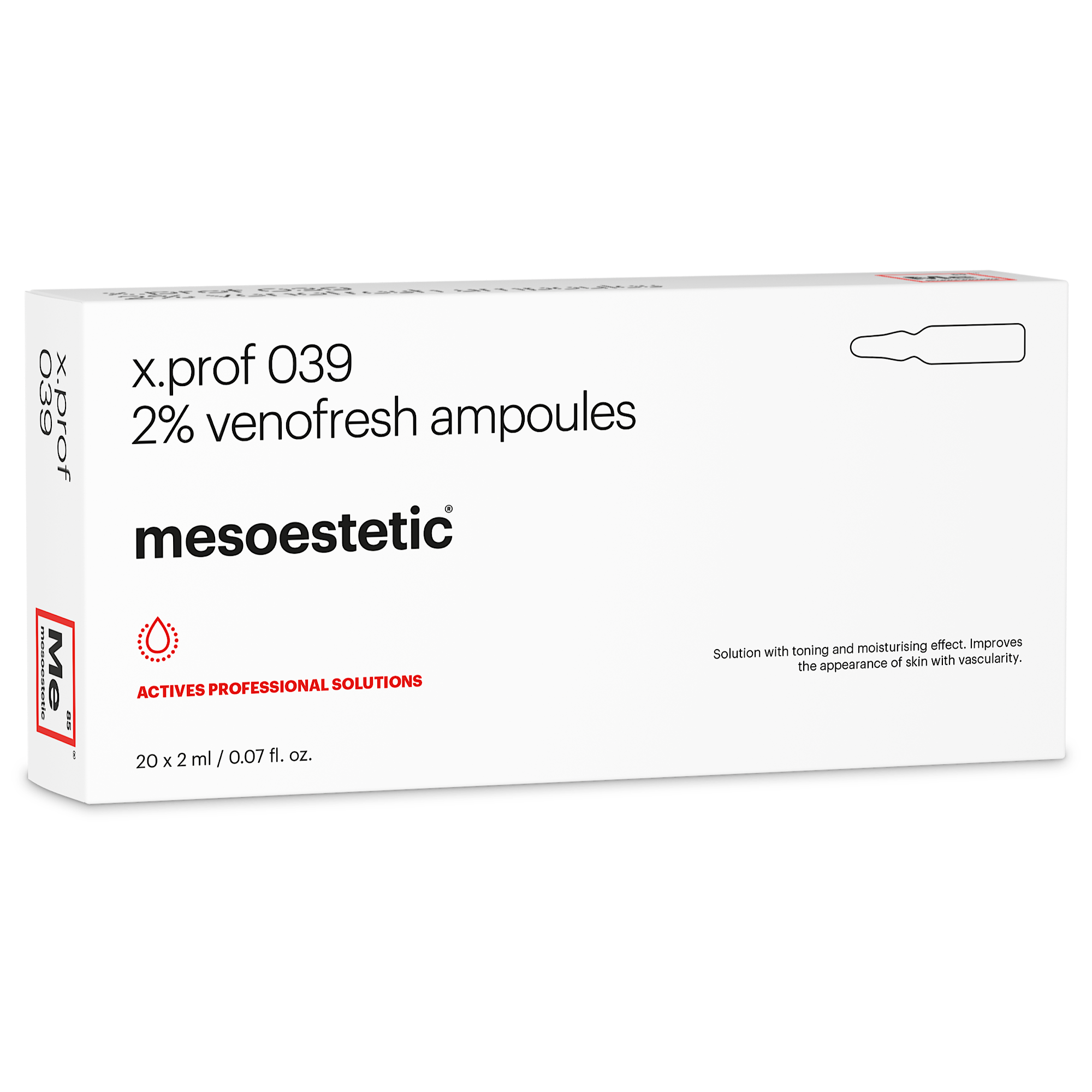 Mesoestetic x.prof Venofresh 2% 20 x 2ml - Jolifill.de