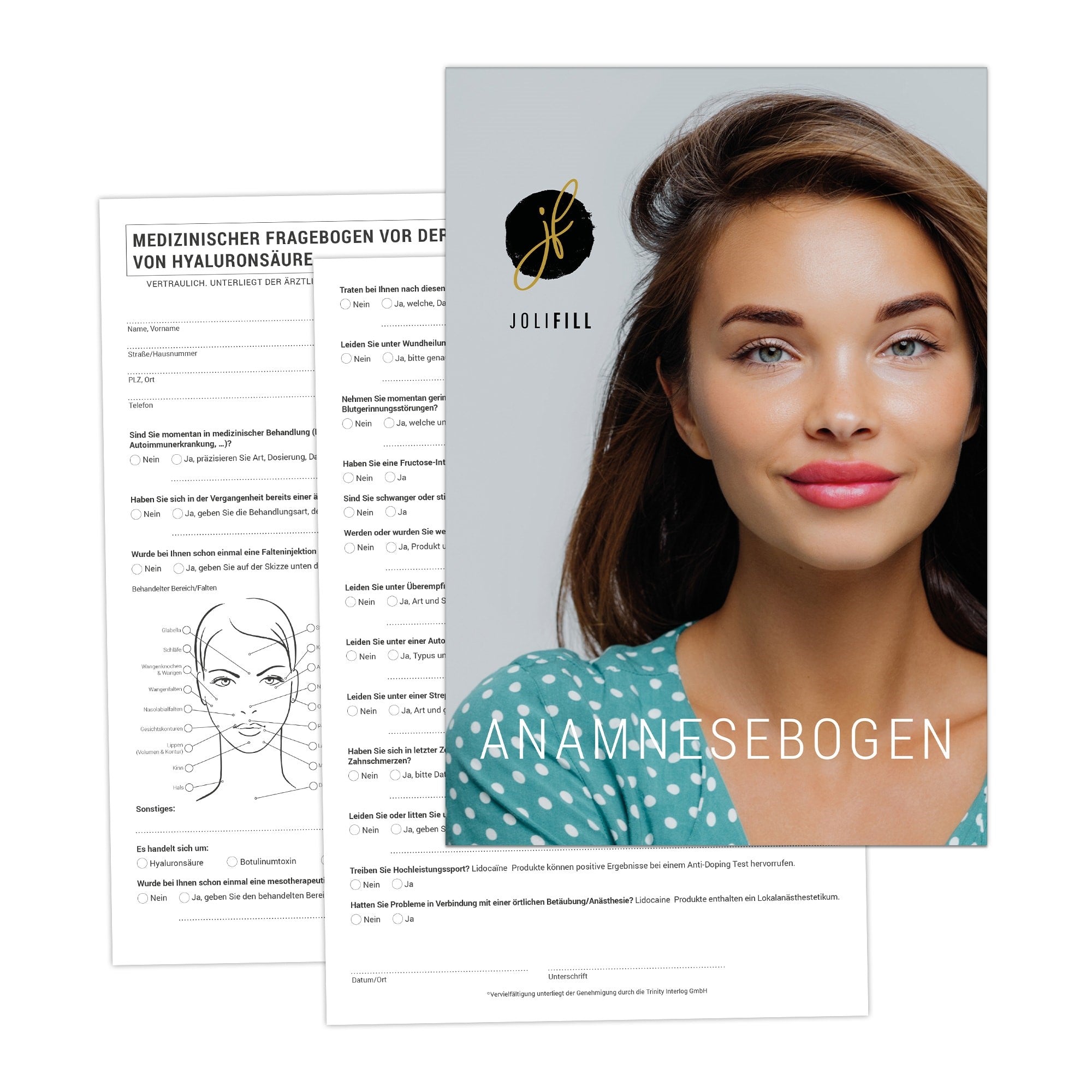 Anamnesebogen für Anwender | 25 Blatt