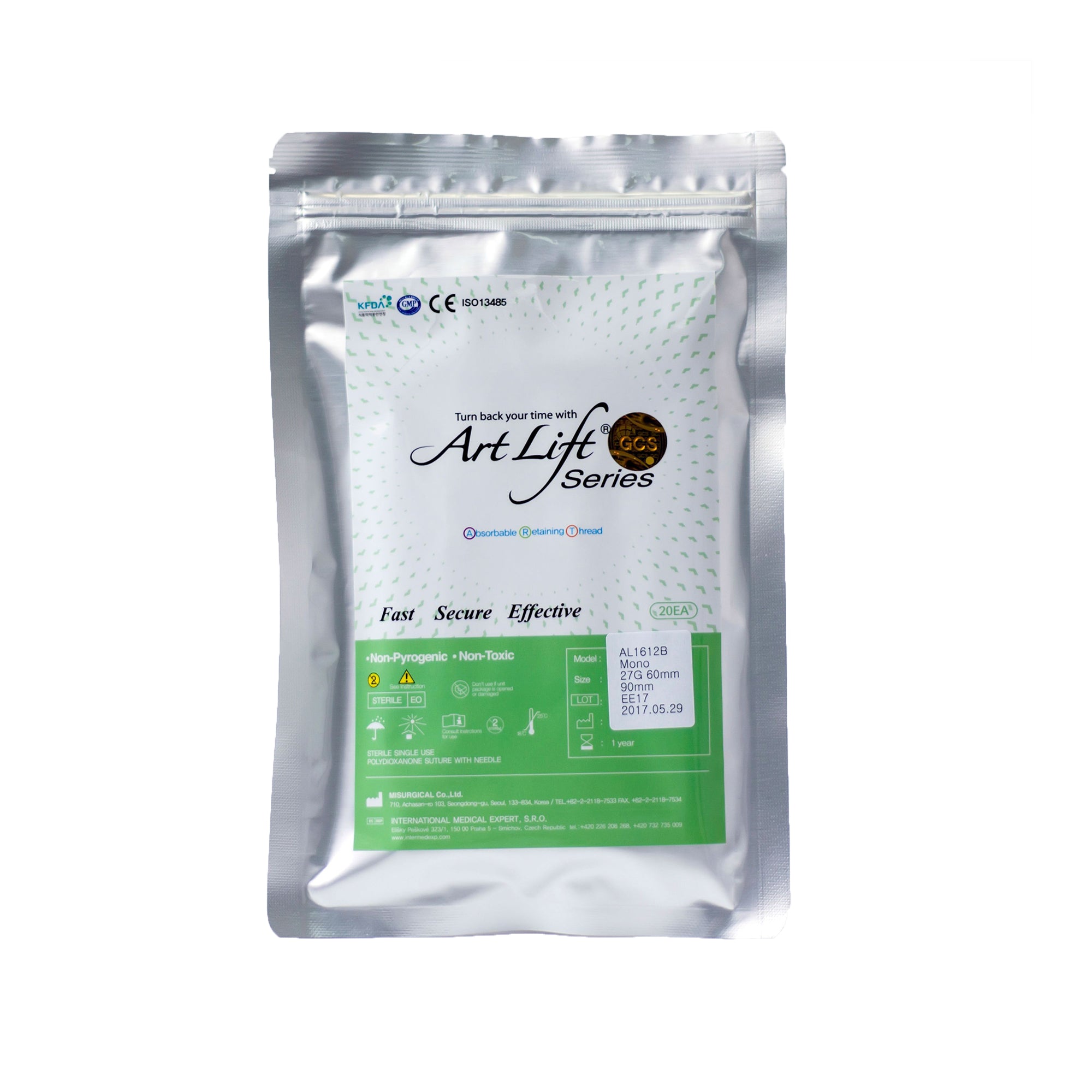 ART LIFT PDO Threads | Mono Infilare con ago | 20 pz.