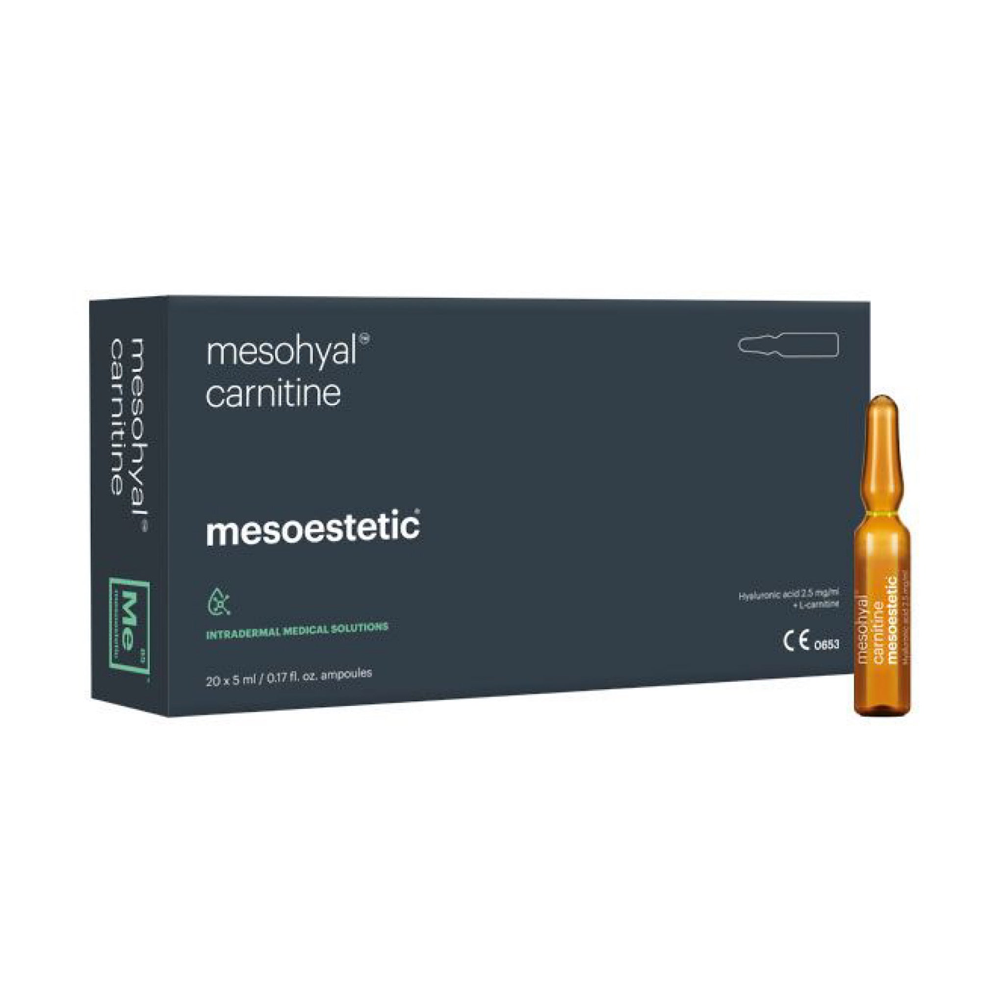 Mesoestetic Mesohyal Carnitine 20 x 5ml - Jolifill.de