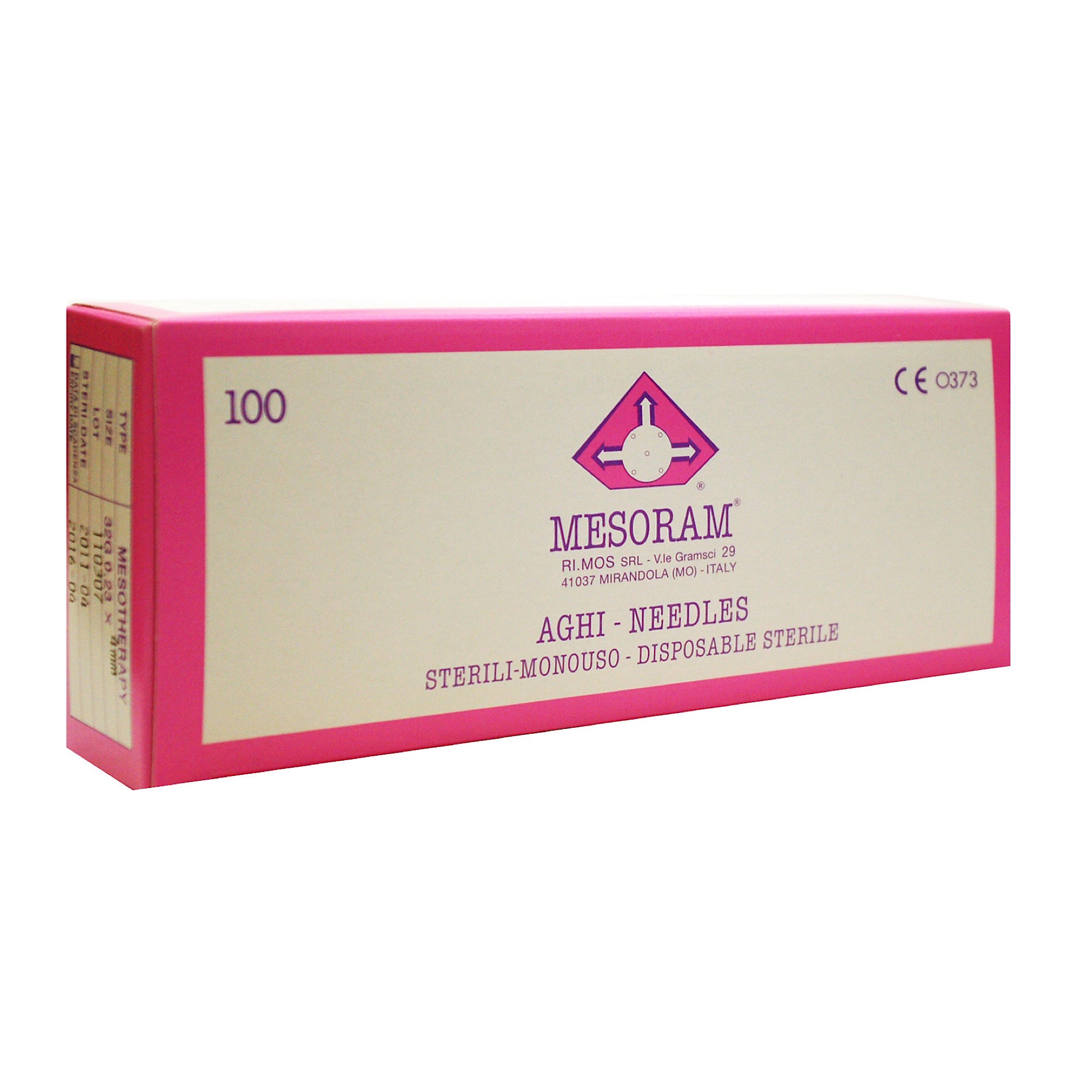 Mesoram® Aiguilles à micro-injection | Différentes tailles | Boîte de 100 pièces