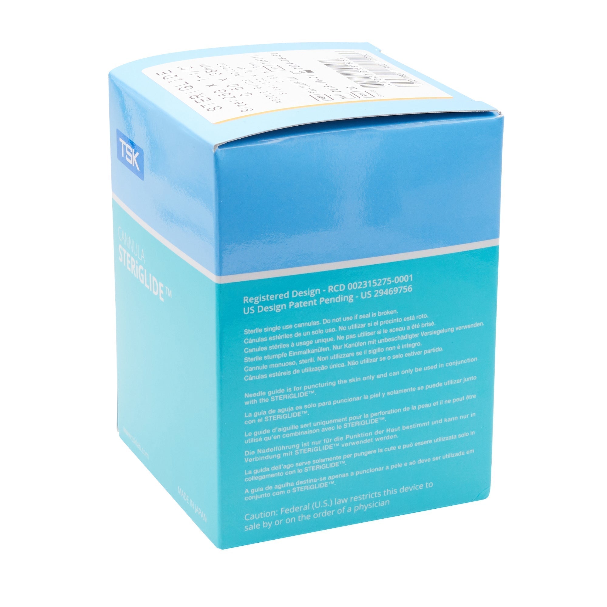 TSK STERiGLIDE Kanüle | 25G x 50mm