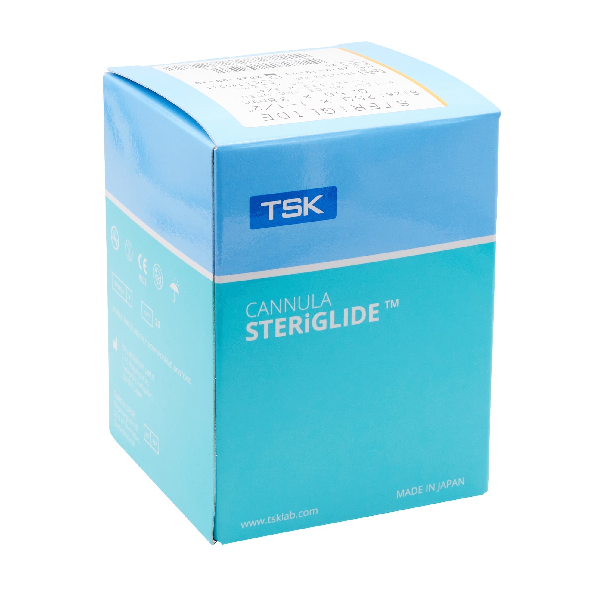 TSK STERiGLIDE Kanüle | 25G x 50mm