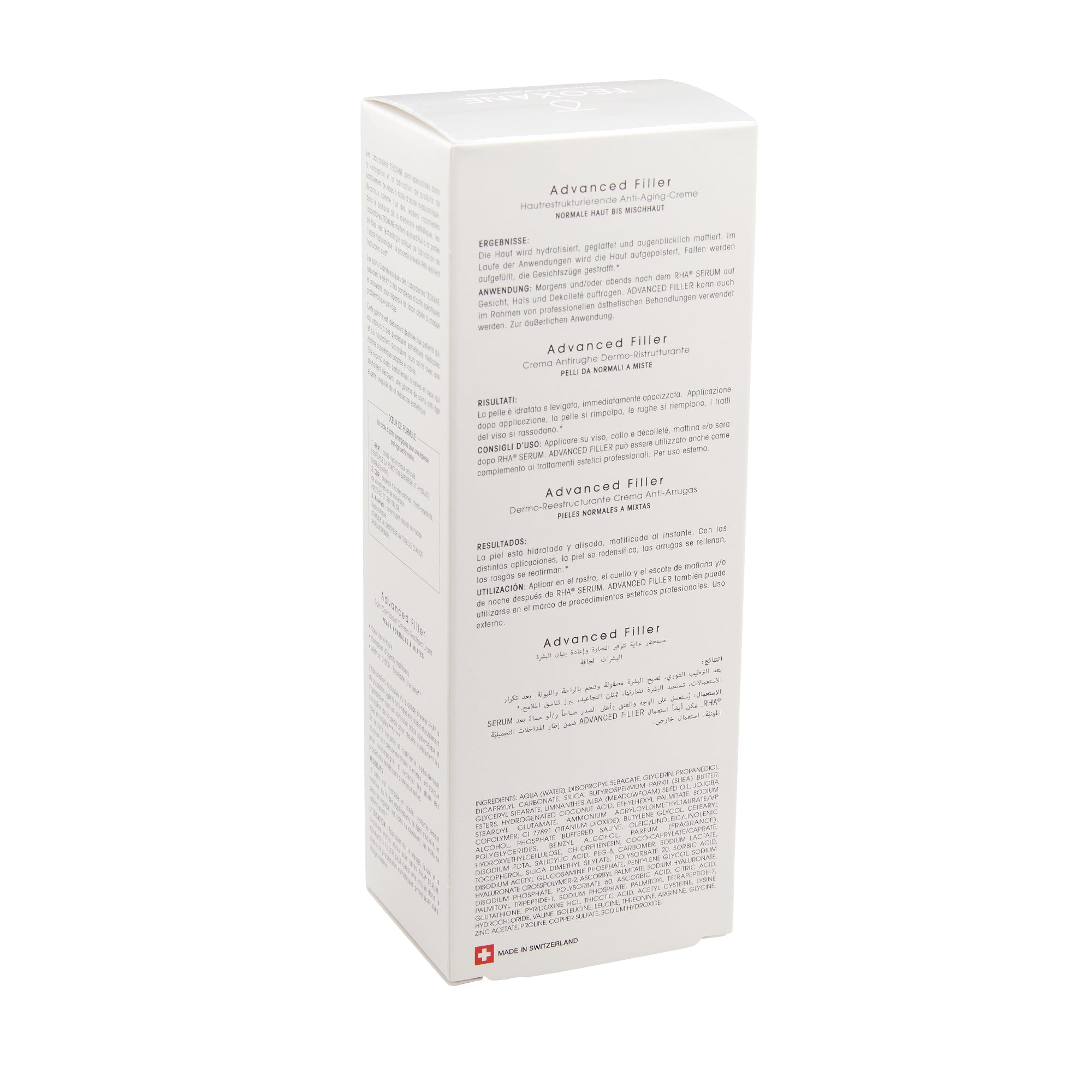 TEOXANE Advanced Filler 50ml | Anti-Aging-Creme Pelle da normale a mista