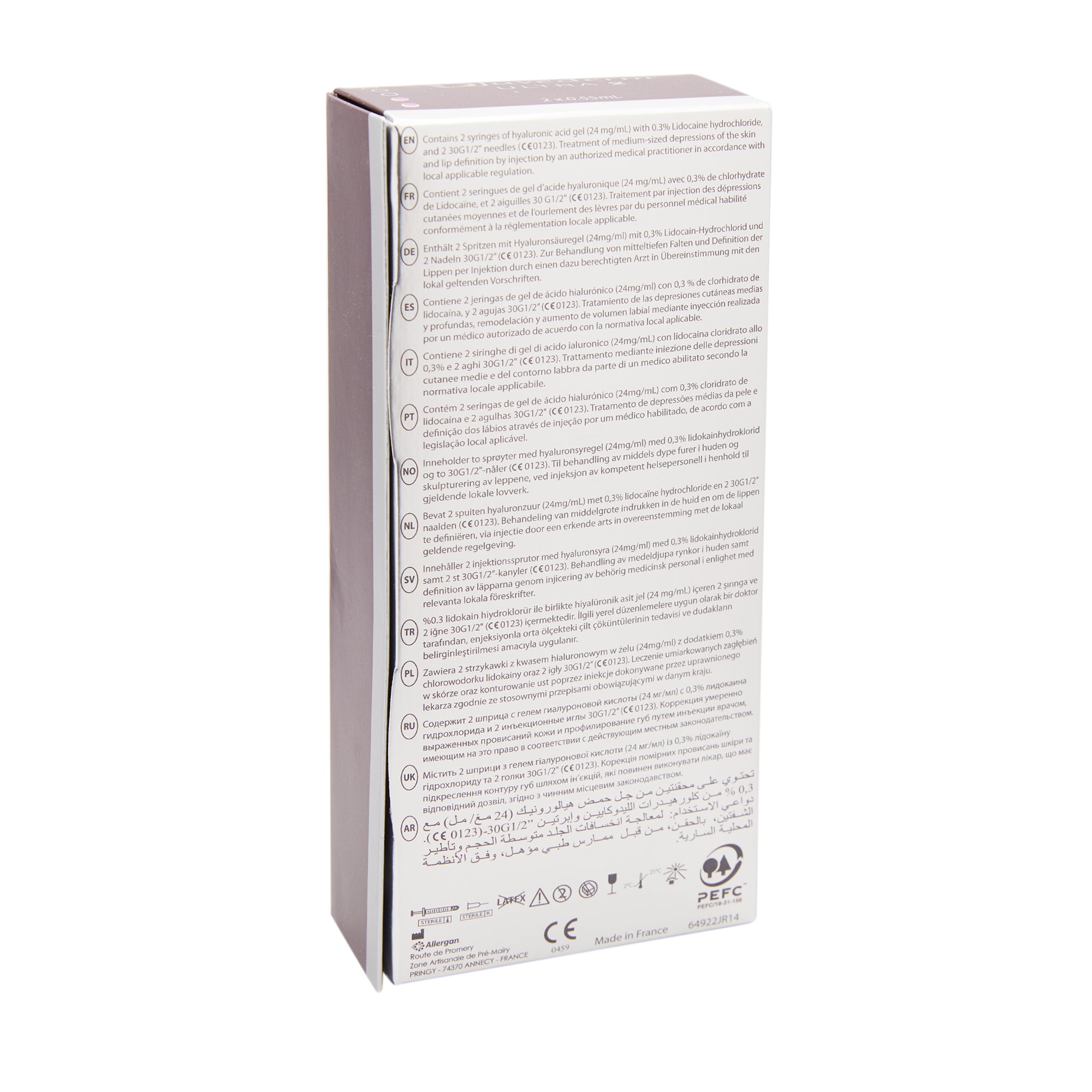Juvederm Ultra 2 2x 0.55 ml