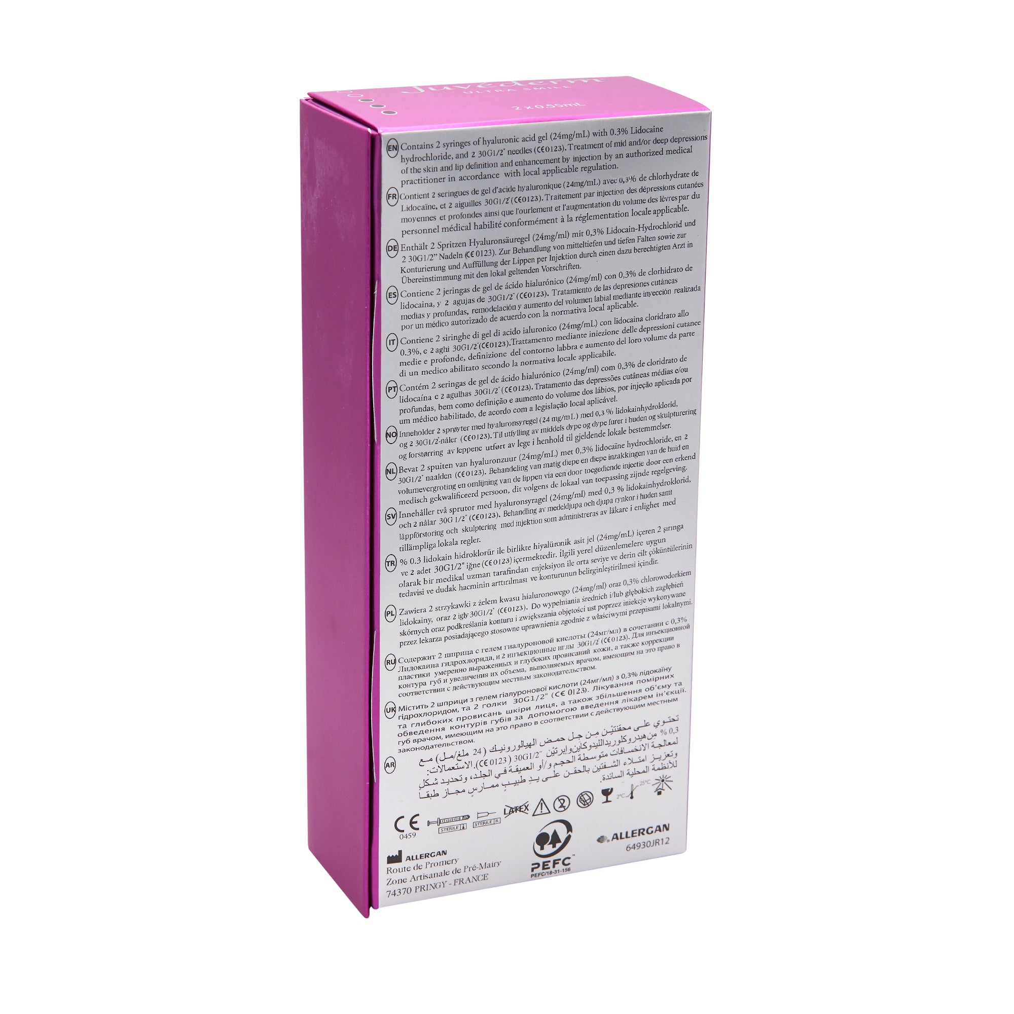 Juvederm Ultra Smile 2x 0,55 ml - Jolifill.de