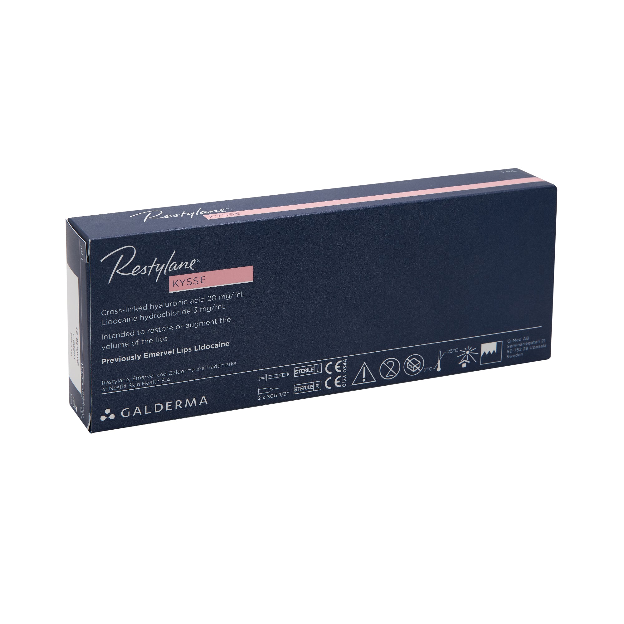 Restylane Kysse Lidocaine 1x 1,0 ml - Jolifill.de