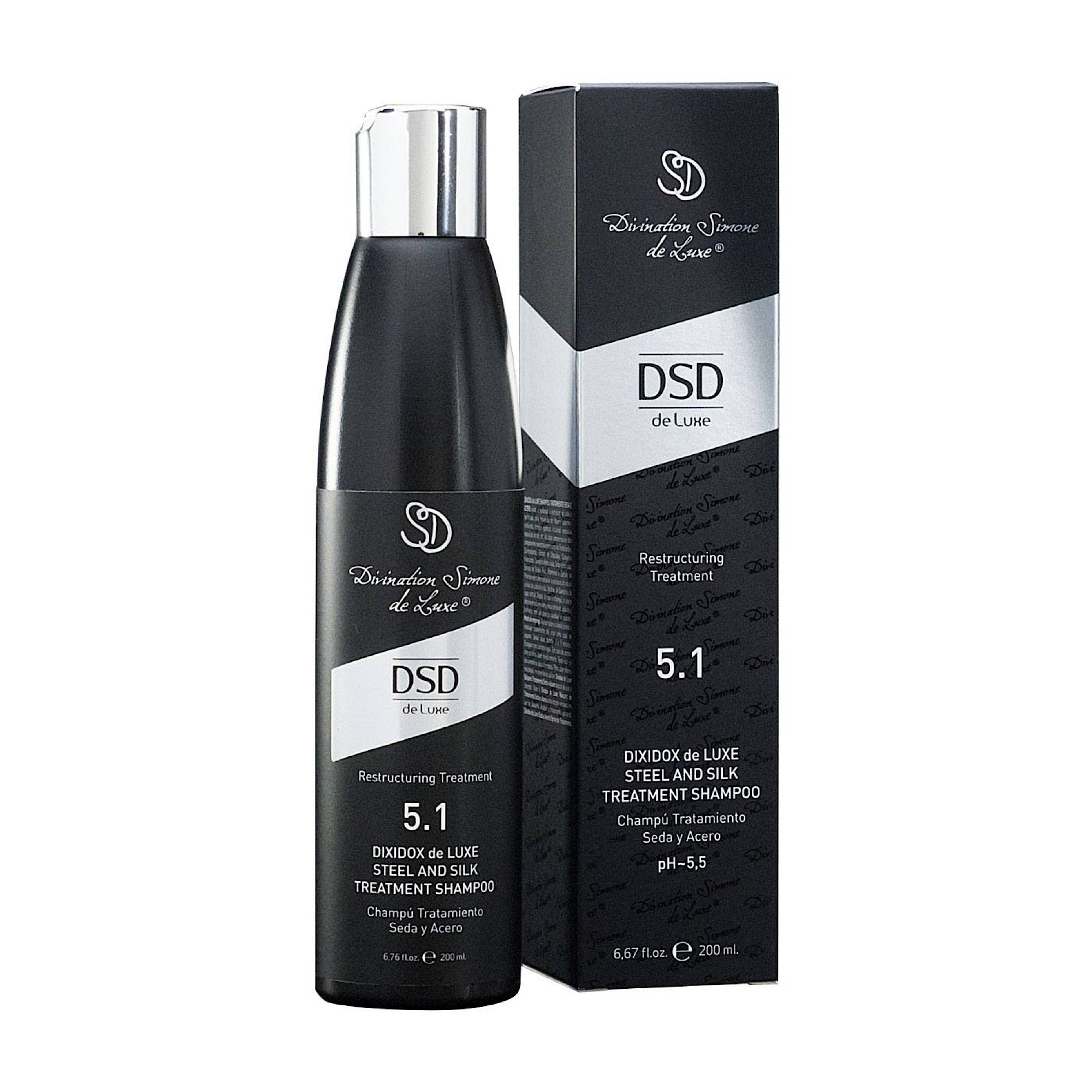 5.1 Steel & Silk Shampoo 200ml - Jolifill.de