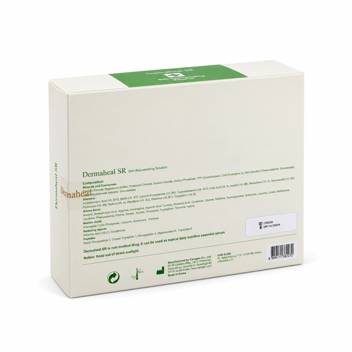 DermaHeal SR Skin Rejuvenating Solution 10x5ml - Jolifill.de