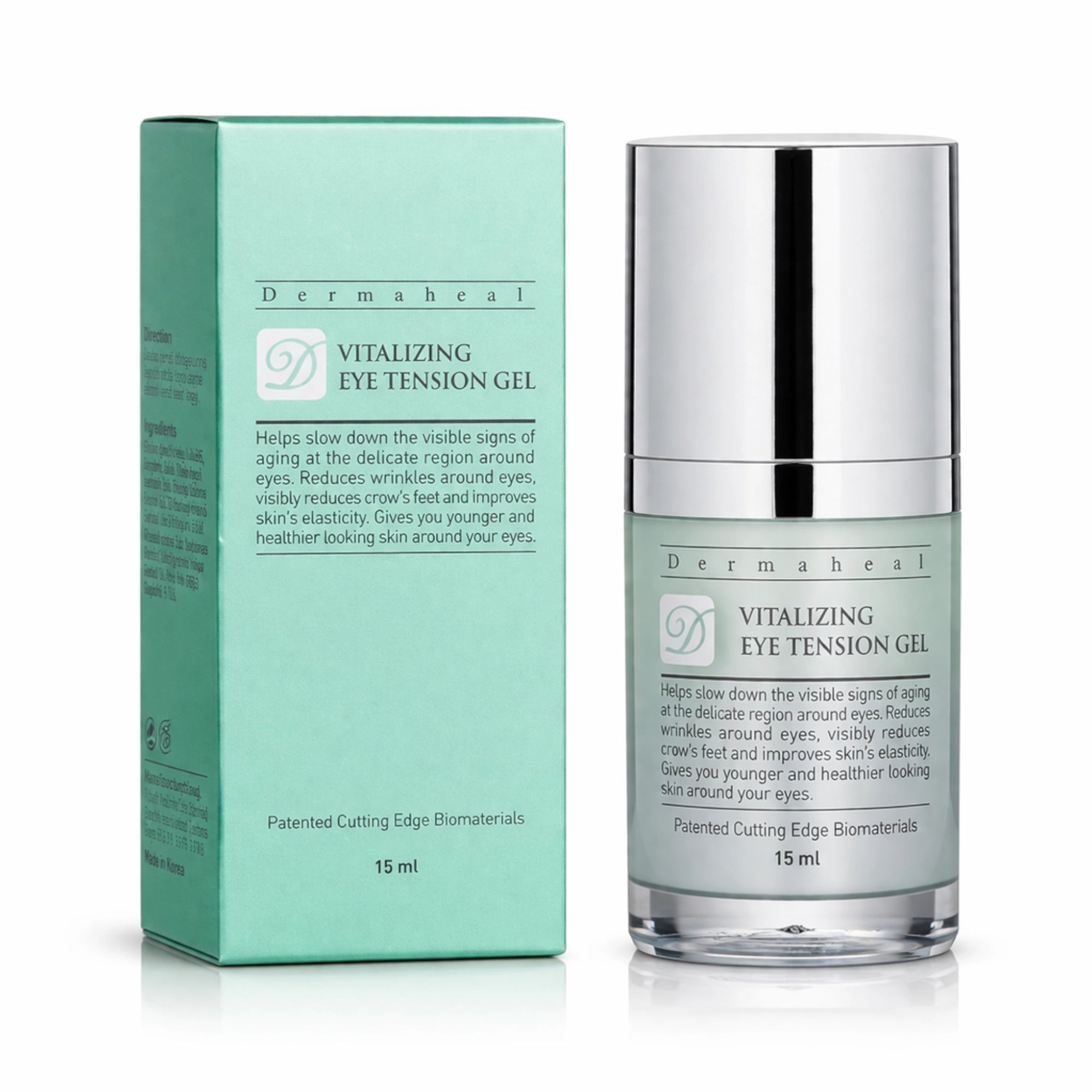 DermaHeal Vitalizing Eye Tension Gel 15ml - Jolifill.de