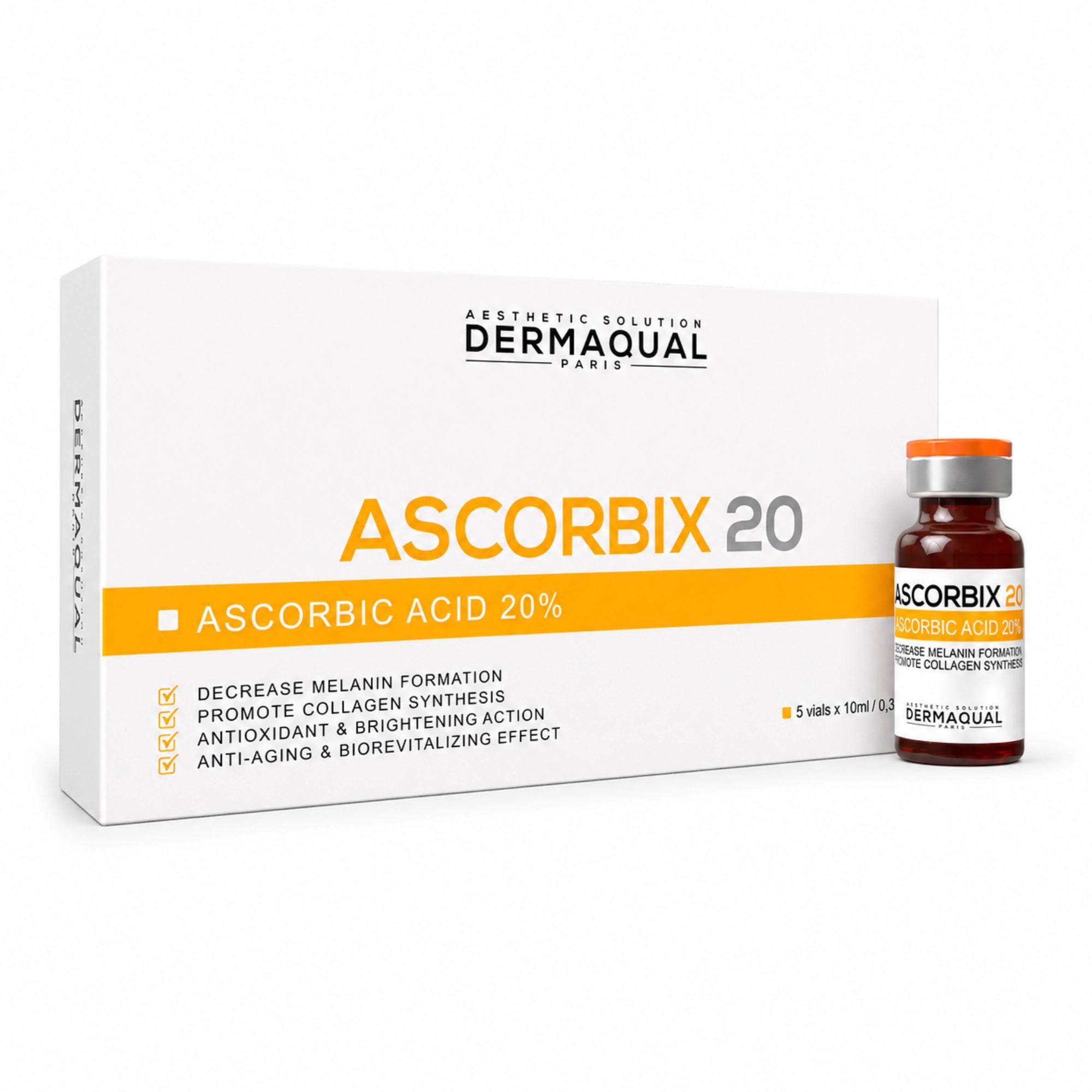 DermaQual Ascorbix 20% 5 x 10ml - Jolifill.de
