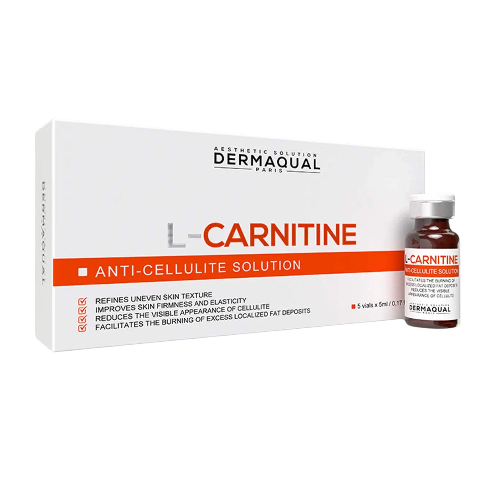 DermaQual L-Carnitine 5 x 5ml - Jolifill.de