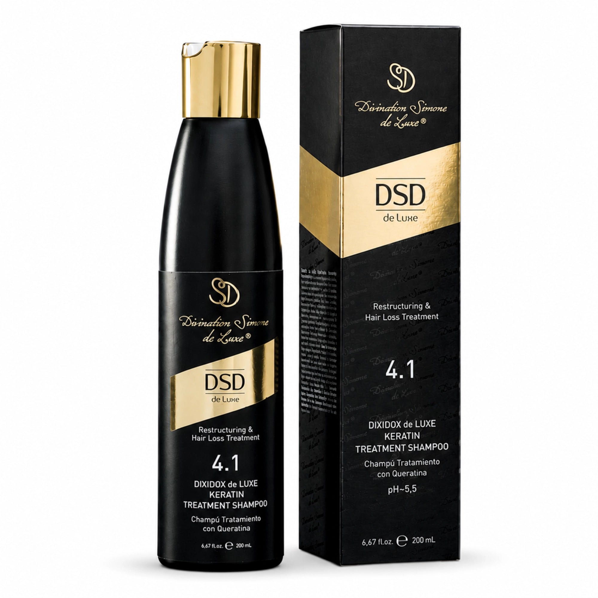 DSD 4.1 Keratin Treatment Shampoo 200ml - Jolifill.de