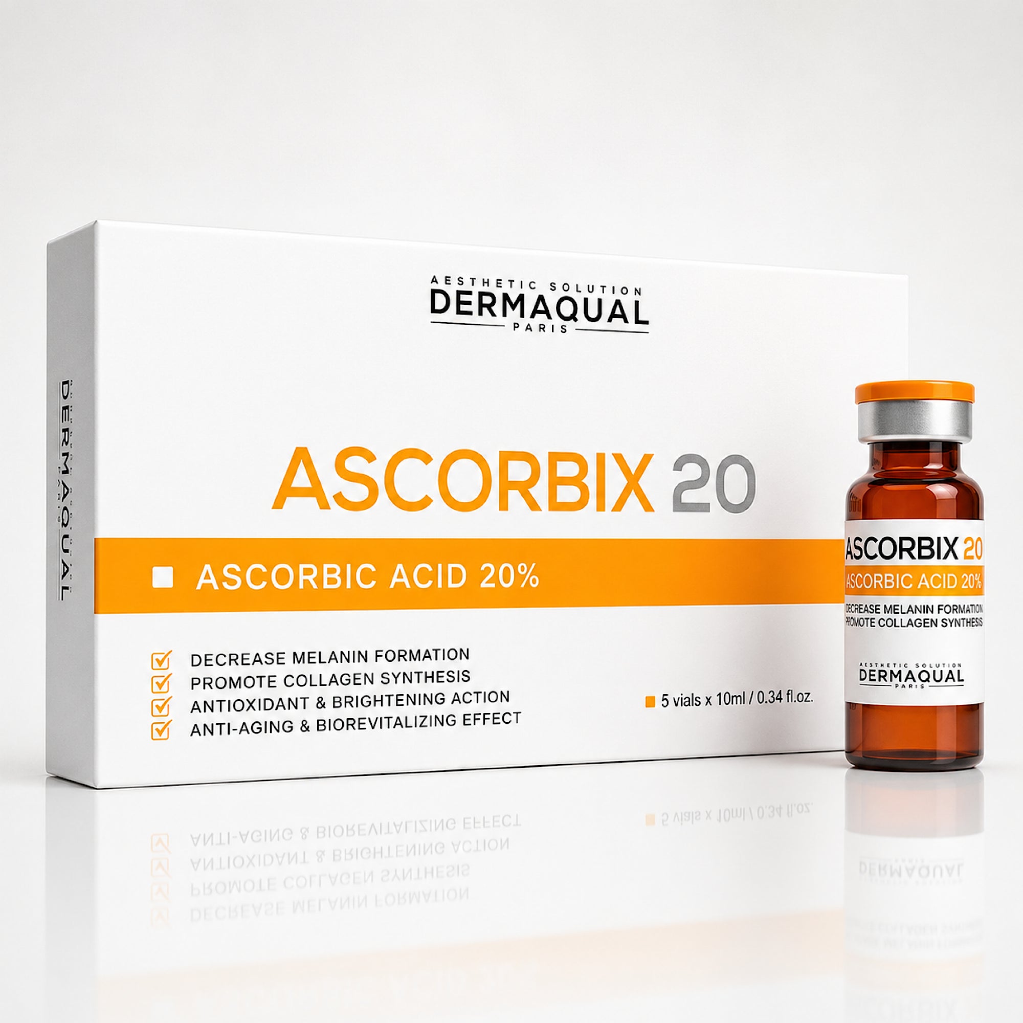 DermaQual Ascorbix 20% 5 x 10ml