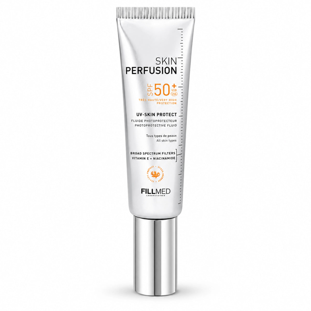 Fillmed Skin Perfusion UV-Skin Protect Sonnencreme LSF50 50ml - Jolifill.de