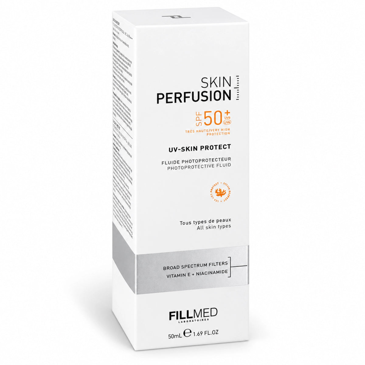 Fillmed Skin Perfusion UV-Skin Protect Sonnencreme LSF50 50ml - Jolifill.de