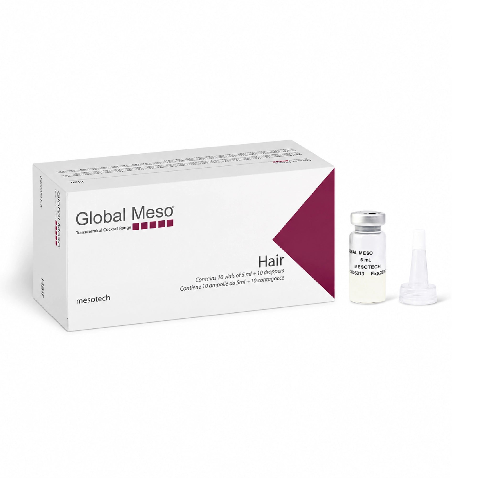 Global Meso® Hair 10 x 5ml - Jolifill.de