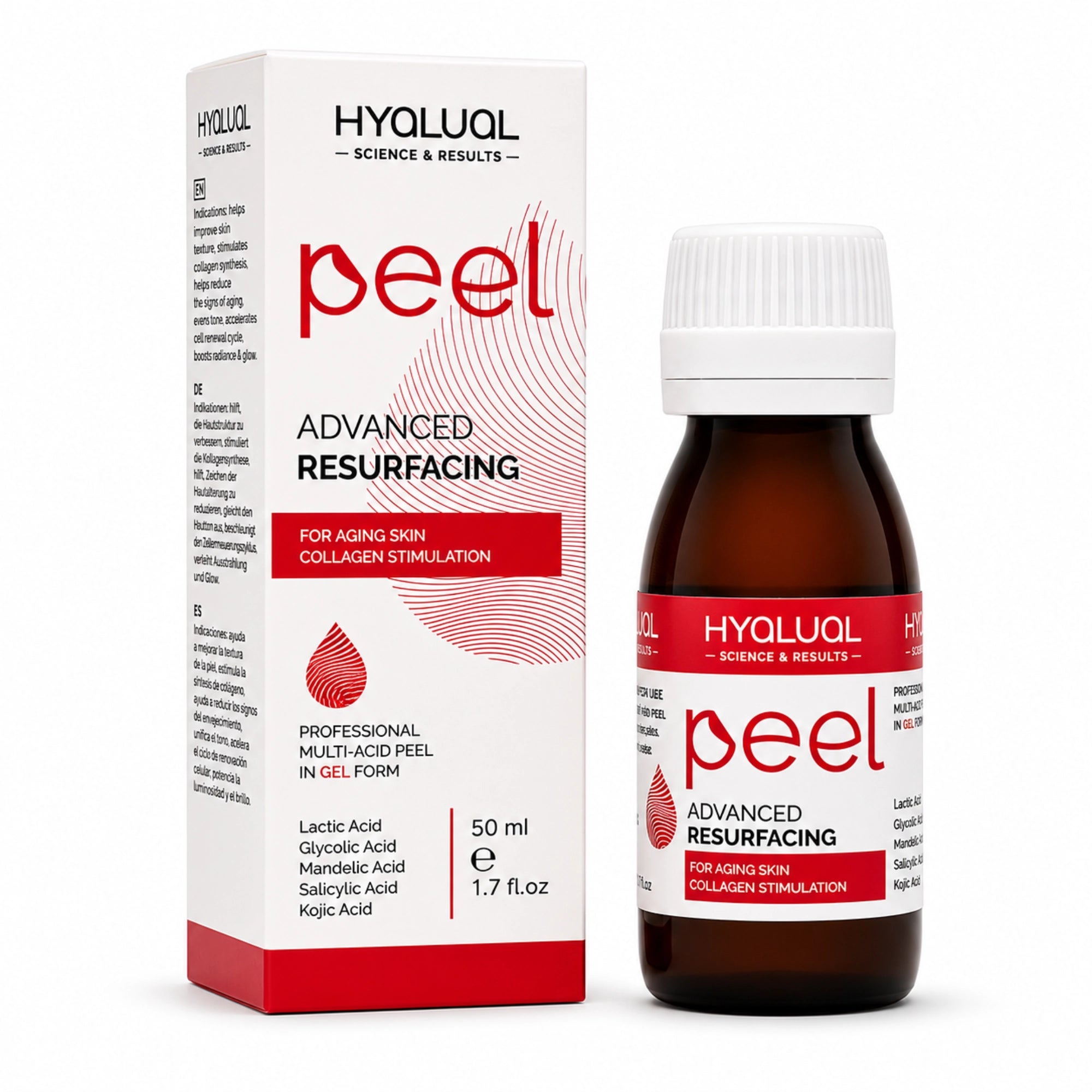 Hyalual Advanced Resurfacing Peel 50ml - Jolifill.de