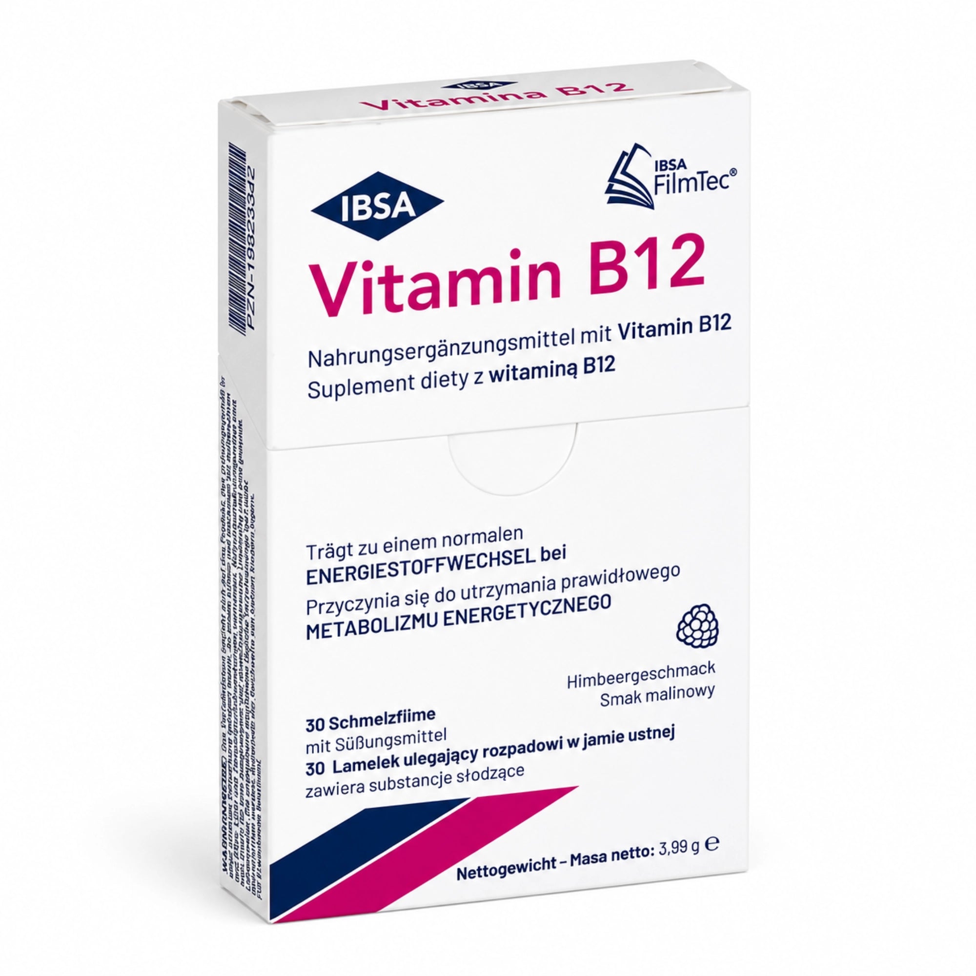 IBSA Vitamin B12 Schmelzfilm | 30 Stück - Jolifill.de