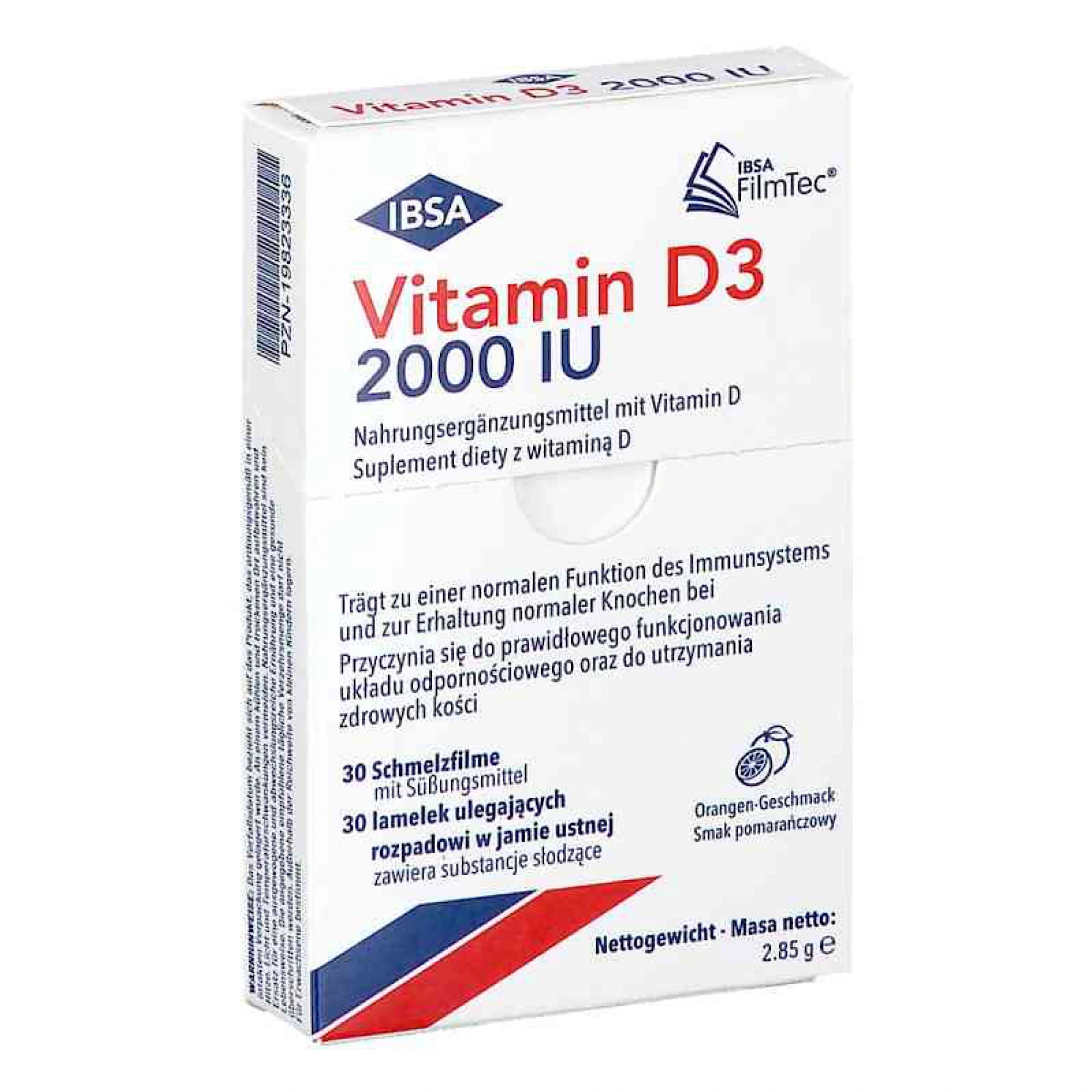 IBSA Vitamin D3 2000IU Schmelzfilm | 30 Stück - Jolifill.de