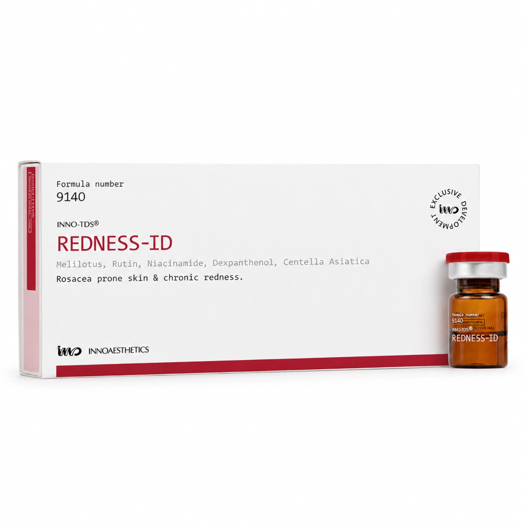 Innoaesthetics Redness-ID 4 x 2.5ml - Jolifill.de