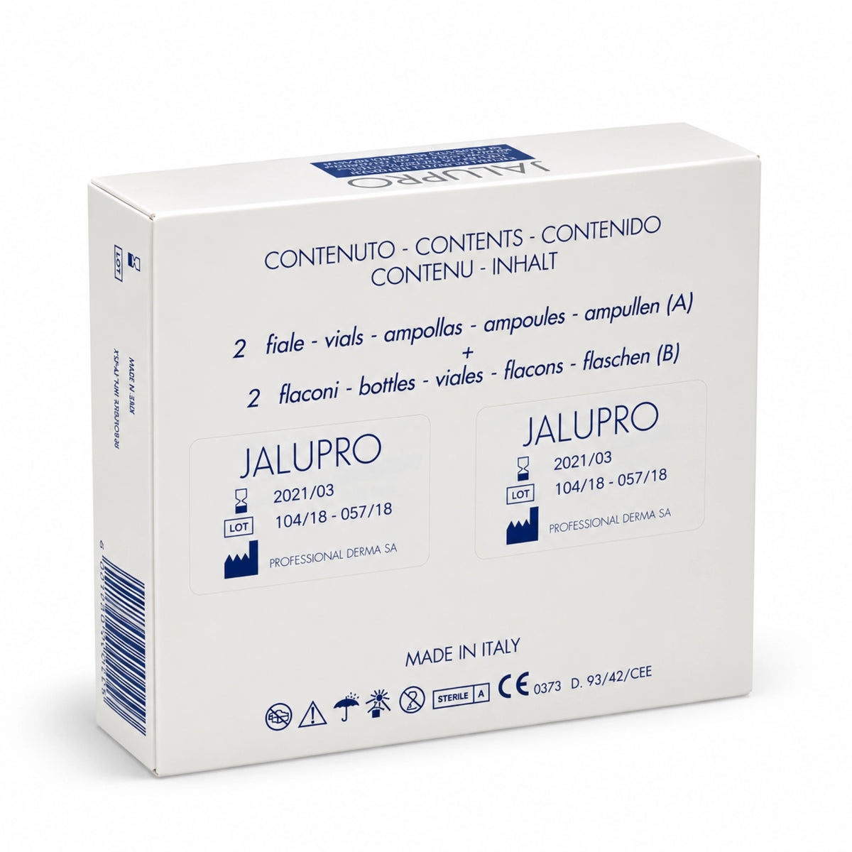 Jalupro Dermal Biorevitalizer 2x Ampullen je 30mg & Flaschen je 100mg - Jolifill.de