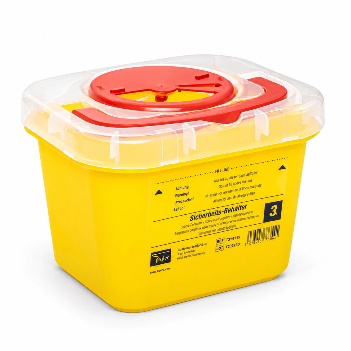 Kanülensammler | 3 Liter - Jolifill.de