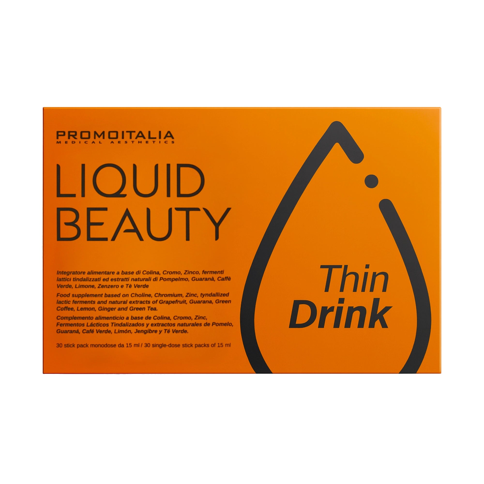 Liquid Beauty Thin Drink 30 x 15ml - Jolifill.de