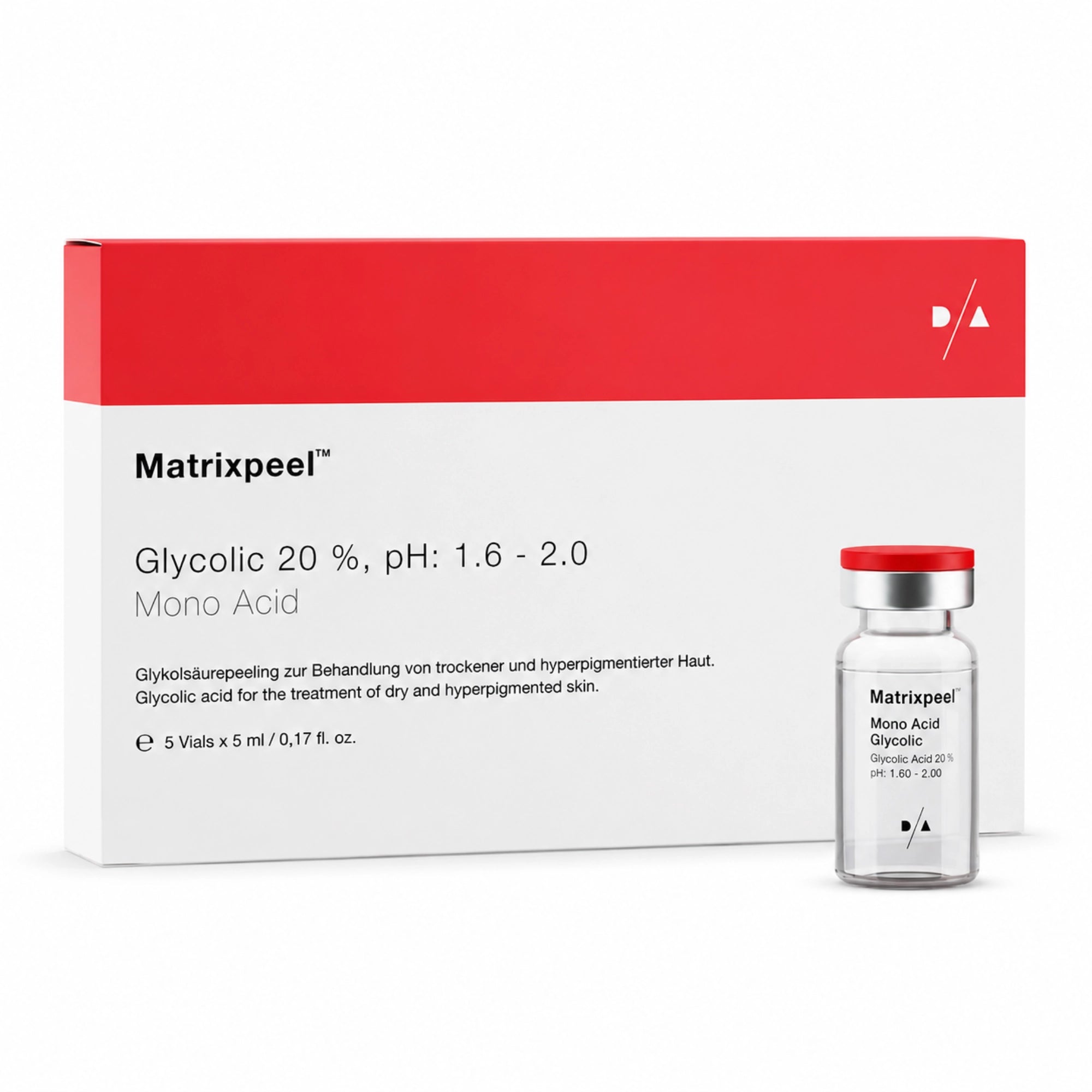 Matrixpeel™ Glycolic 20% 5 x 5ml - Jolifill.de