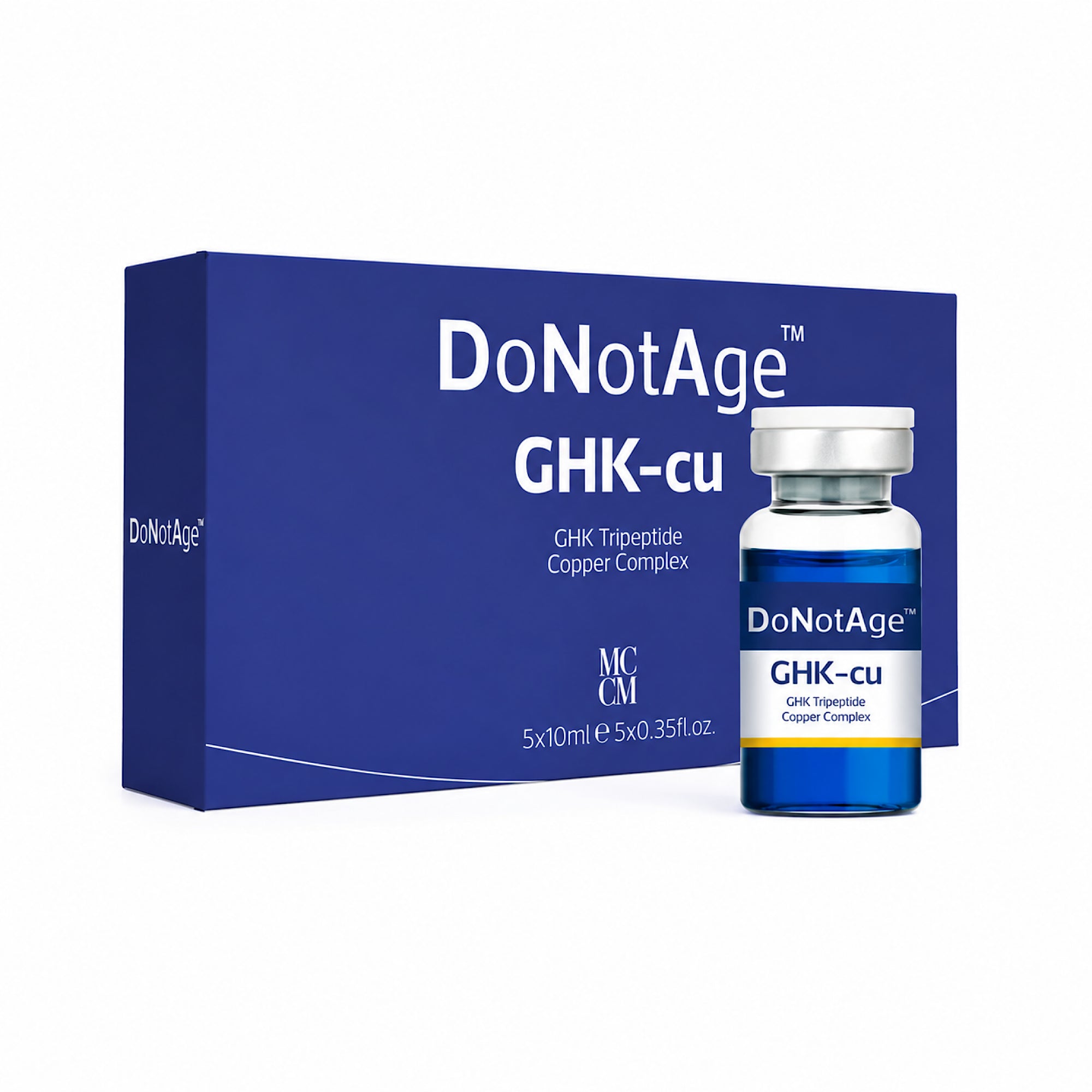 MCCM DoNotAge™ GHK-cu 5 x 10ml - Jolifill.de