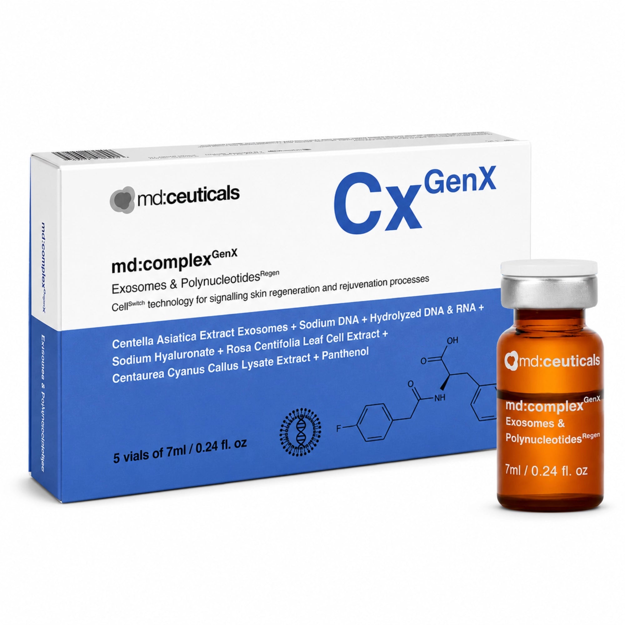 md:complex GenX | Exosomes & PolynucleotidesRegen 5 x 7ml - Jolifill.de