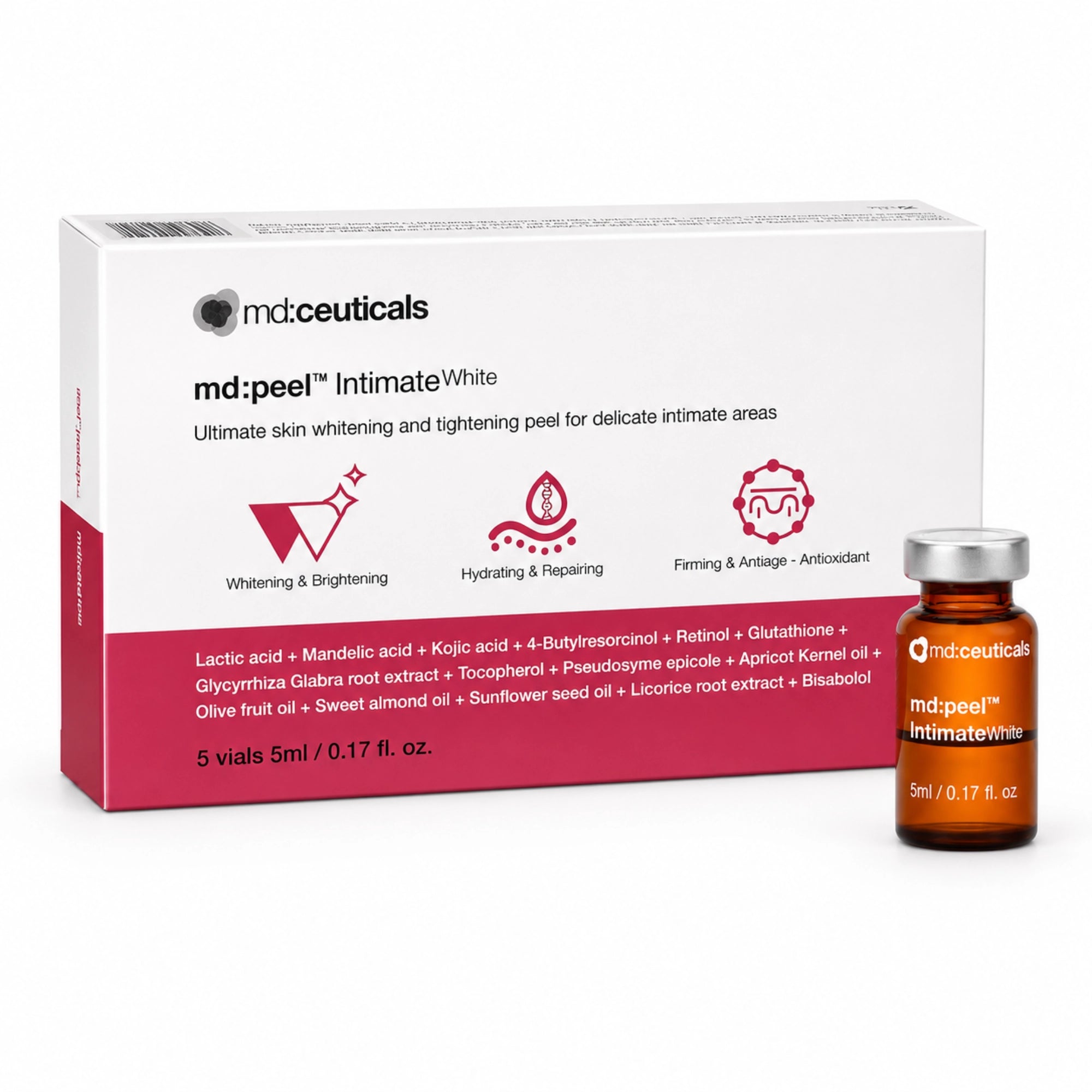 md:peel Intimate White 5 x 5ml - Jolifill.de