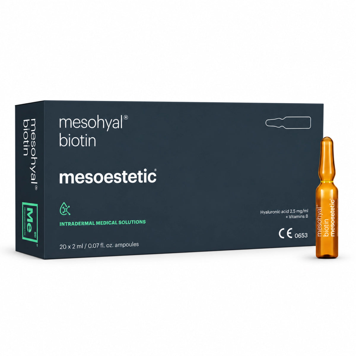 Mesoestetic Mesohyal Biotin 20 x 2ml - Jolifill.de