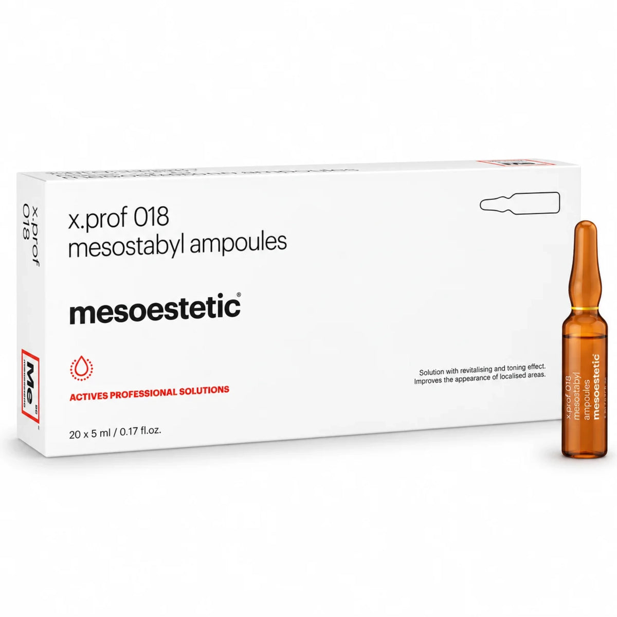Mesoestetic x.prof Mesostabyl Ampoules Phosphatidylcholine 20 x 5ml - Jolifill.de