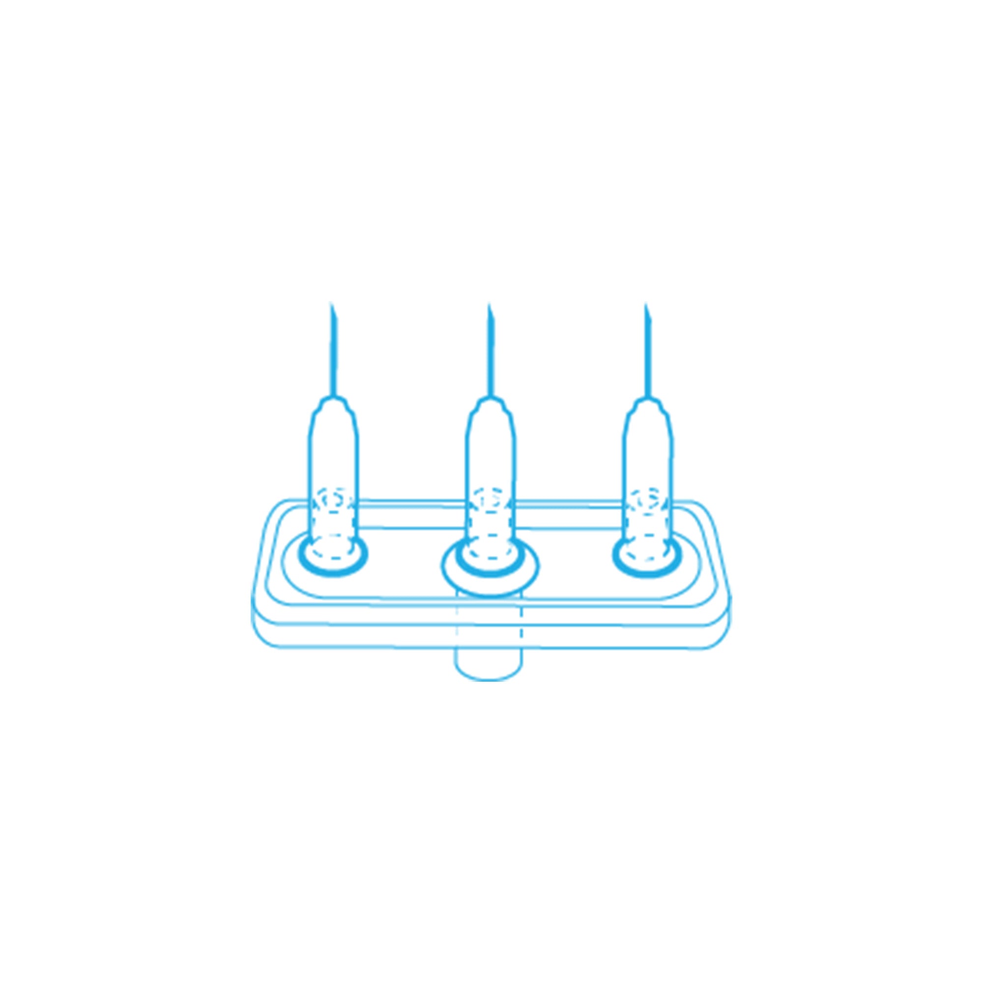 MESORAM® Multi-Injektor 3-fach linear | verschiedene Größen | 1 Stk. - Jolifill.de