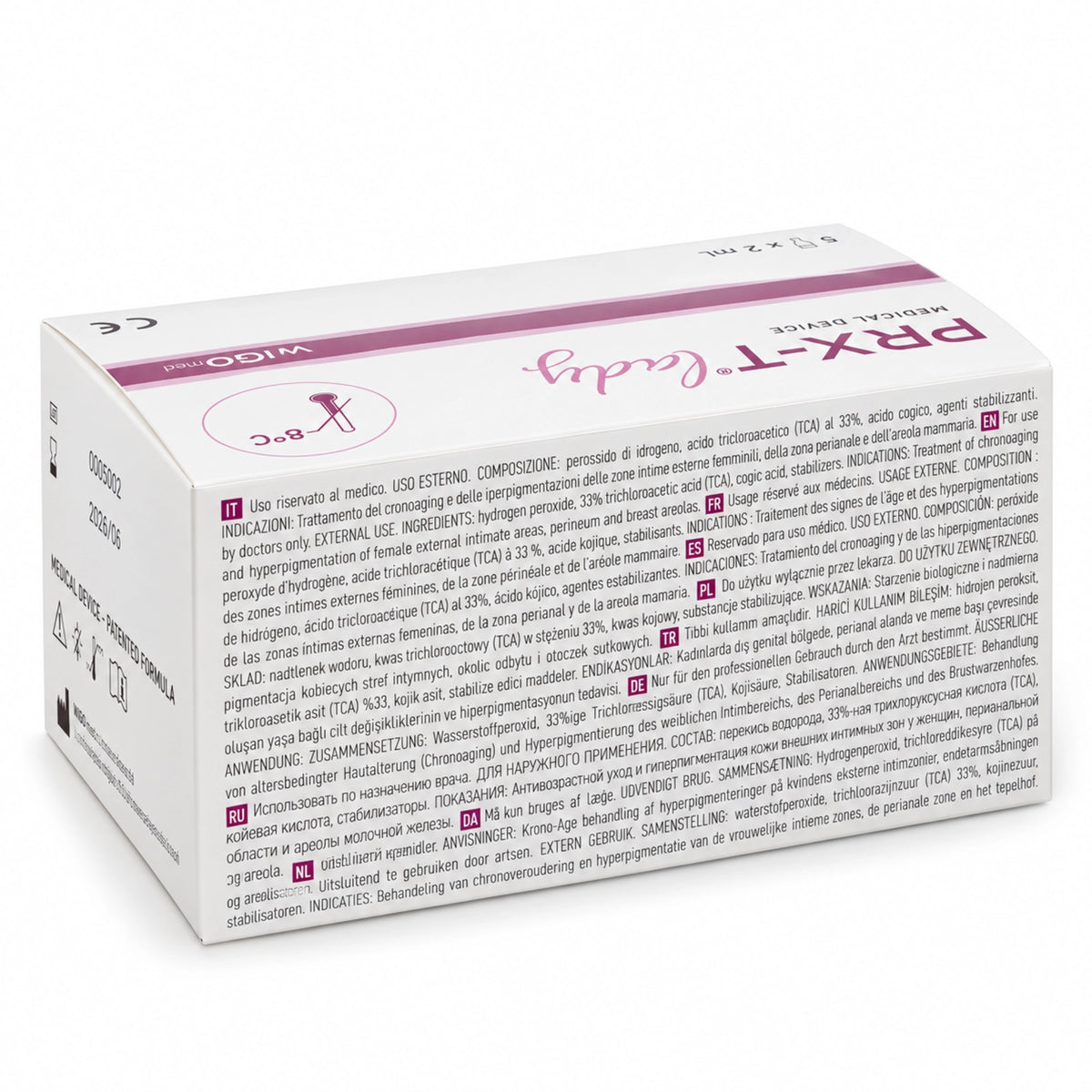 PRX-T Lady Peeling Vials 5 x 2 ml - Jolifill.de