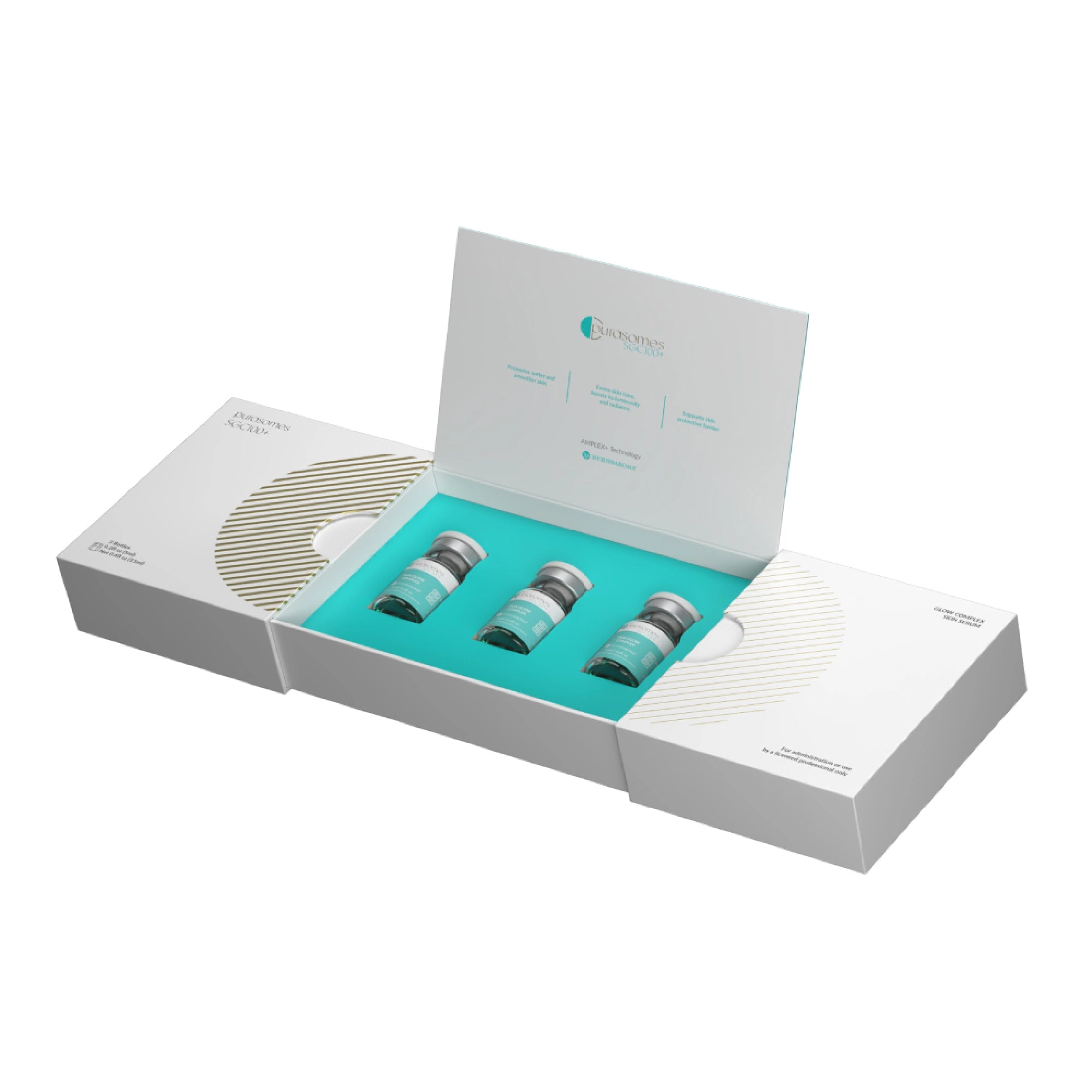 Purasomes SGC100+ Skin Glow Complex 3 x 5ml - Jolifill.de