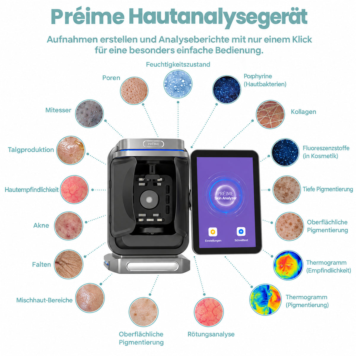 Préime® Skin Analyzer