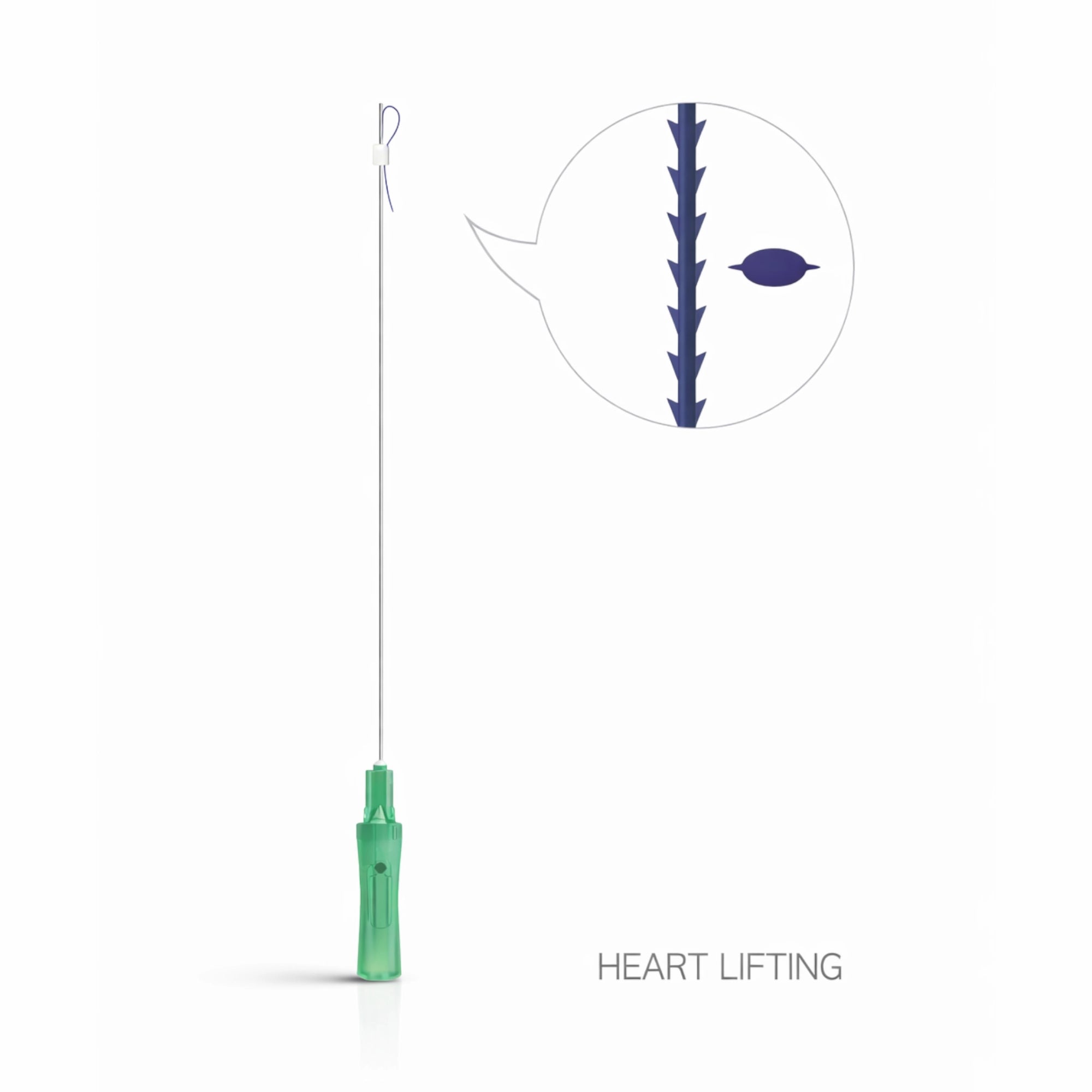 Rainbow Threads COG Heart Lift 19G 100mm L-Type 20 Stk. - Jolifill.de