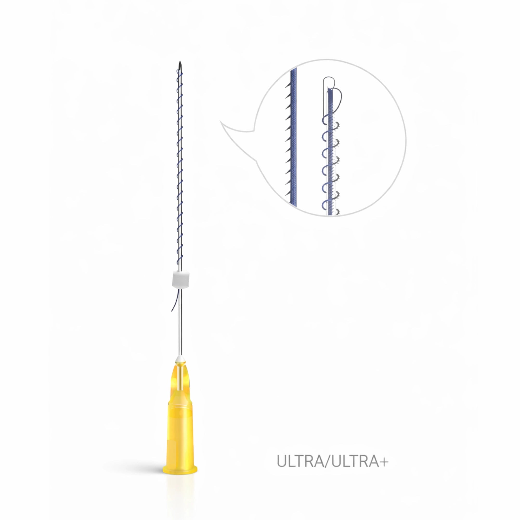 Rainbow Threads COG Ultra+ 25G 60mm mit Nadel 20 Stk. - Jolifill.de