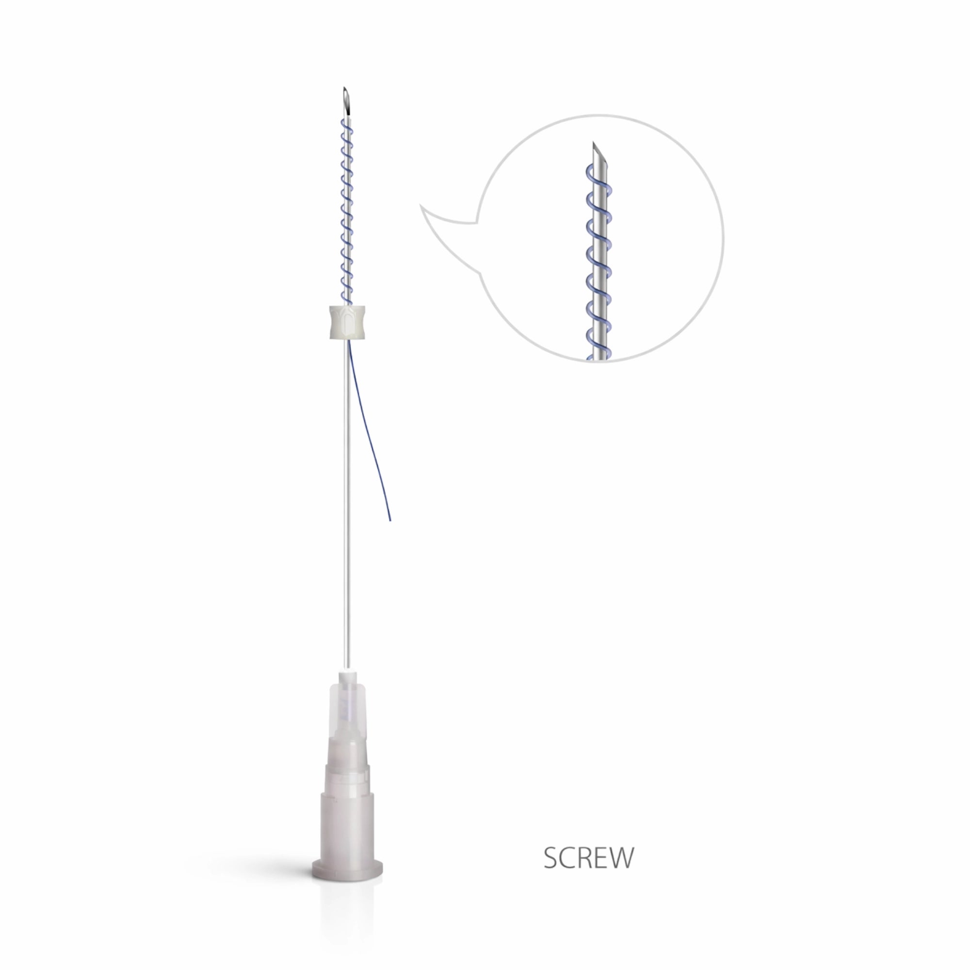 Rainbow Threads Screw PDO Faden mit Nadel 20 Stk. - Jolifill.de