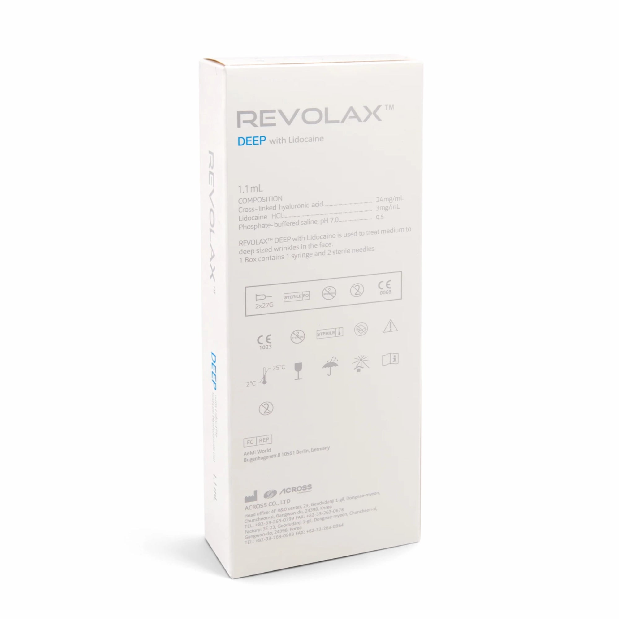 REVOLAX DEEP Lidocaine 1x 1,1ml - Jolifill.de