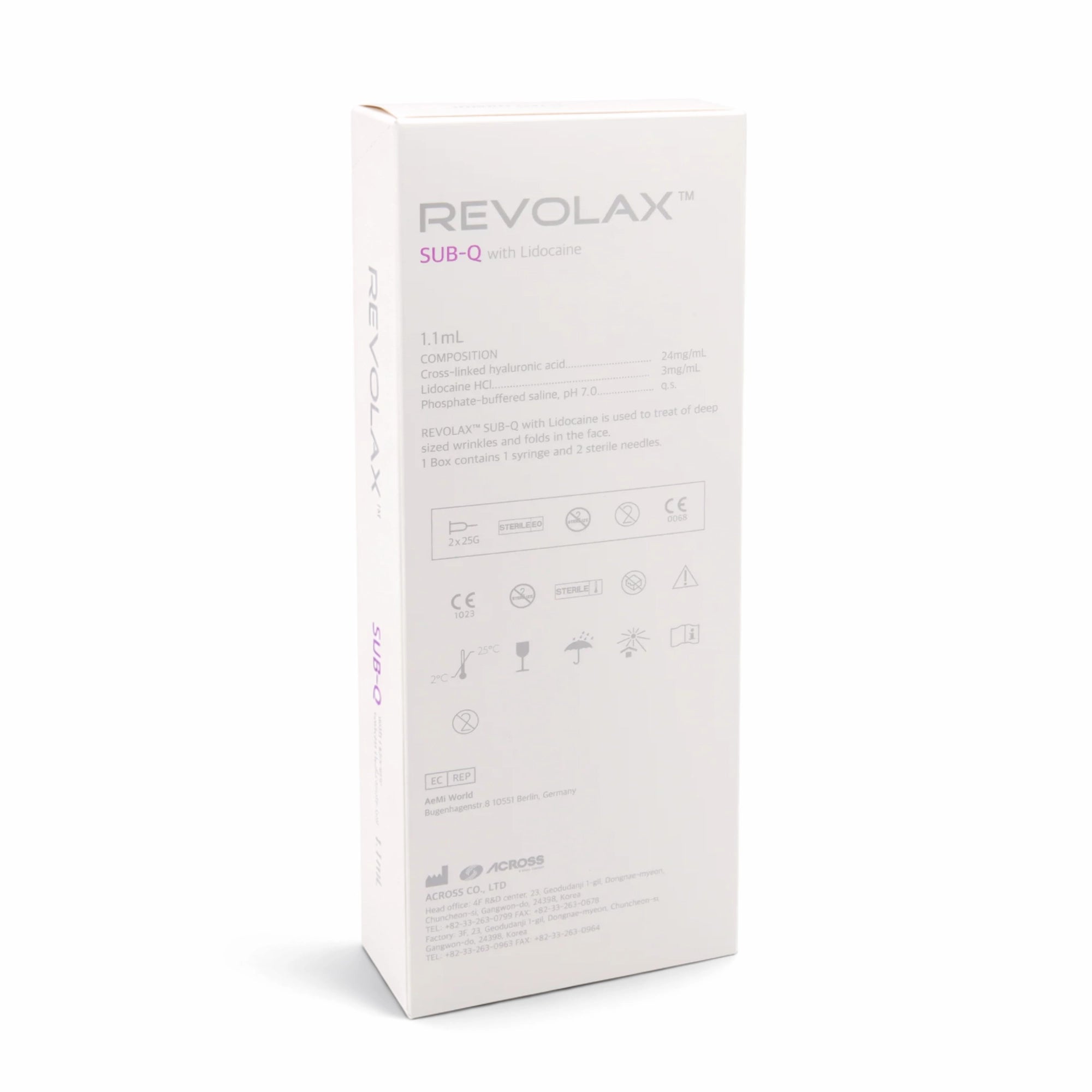 REVOLAX SUB-Q Lidocaine 1x 1,1ml - Jolifill.de