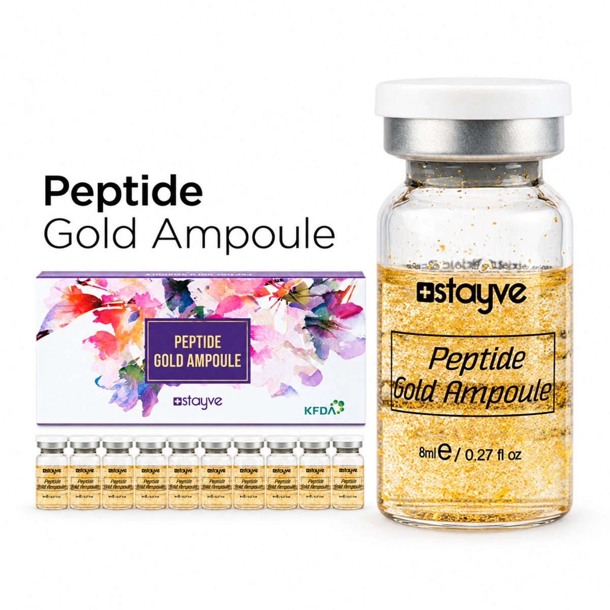 Stayve Peptide Gold Ampoule 10 x 8ml - Jolifill.de