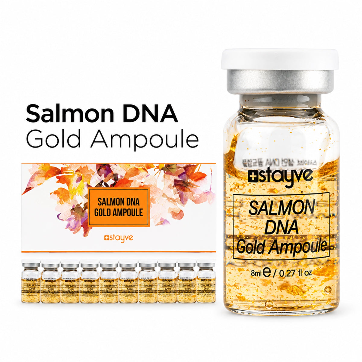 Stayve Salmon DNA Gold Ampoule 10 x 8ml - Jolifill.de