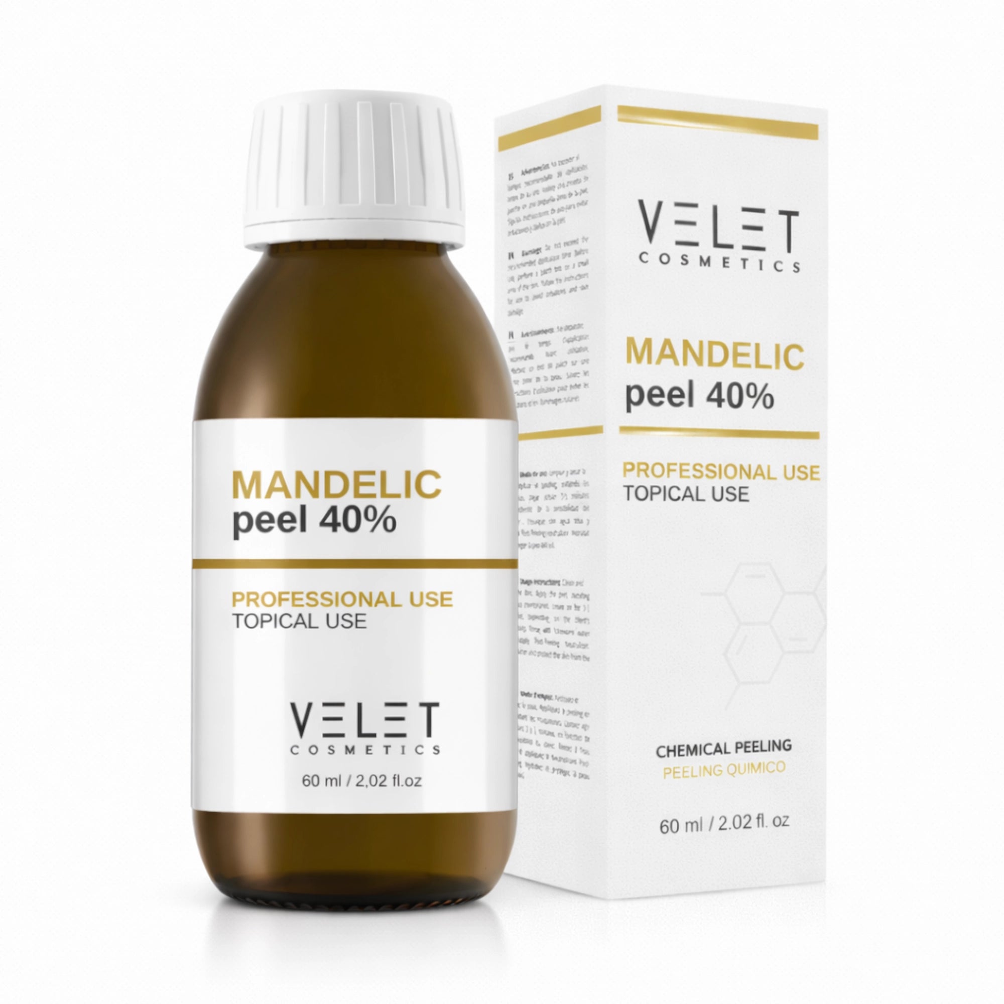 Velet Cosmetics Mandelic Peel 40% 60ml - Jolifill.de