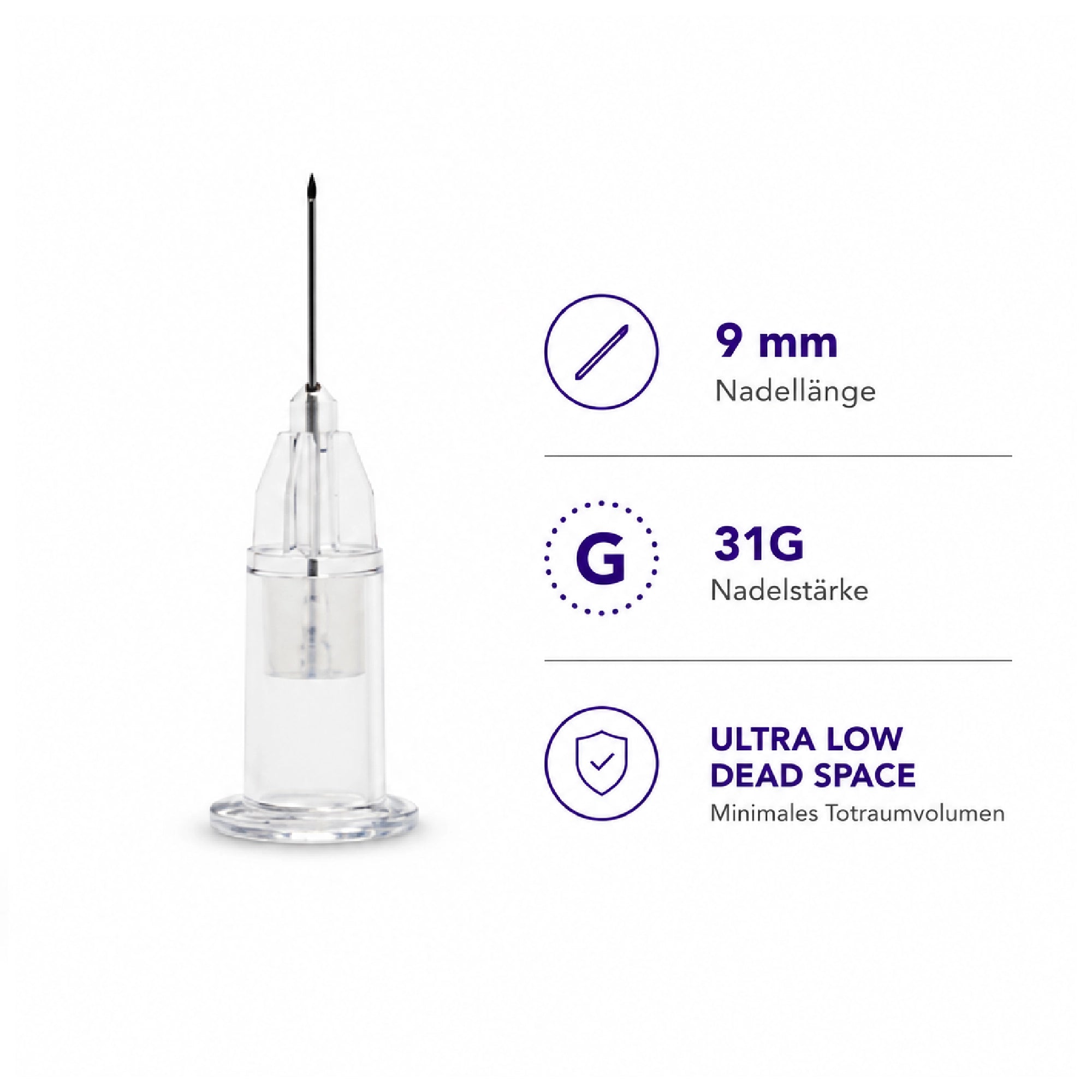 Zelostat® Ultra Low Dead Space 31G | 0.25 x 9mm | 1 Stk. - Jolifill.de