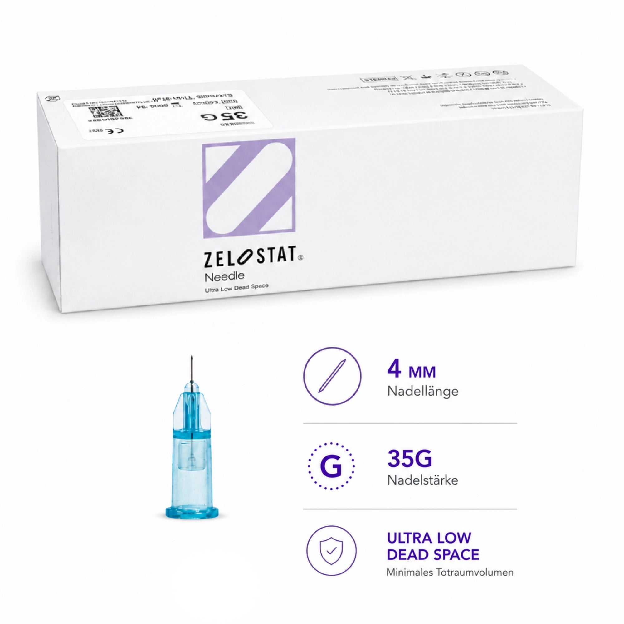 Zelostat® Ultra Low Dead Space 35G 4mm | 100 Stk. - Jolifill.de